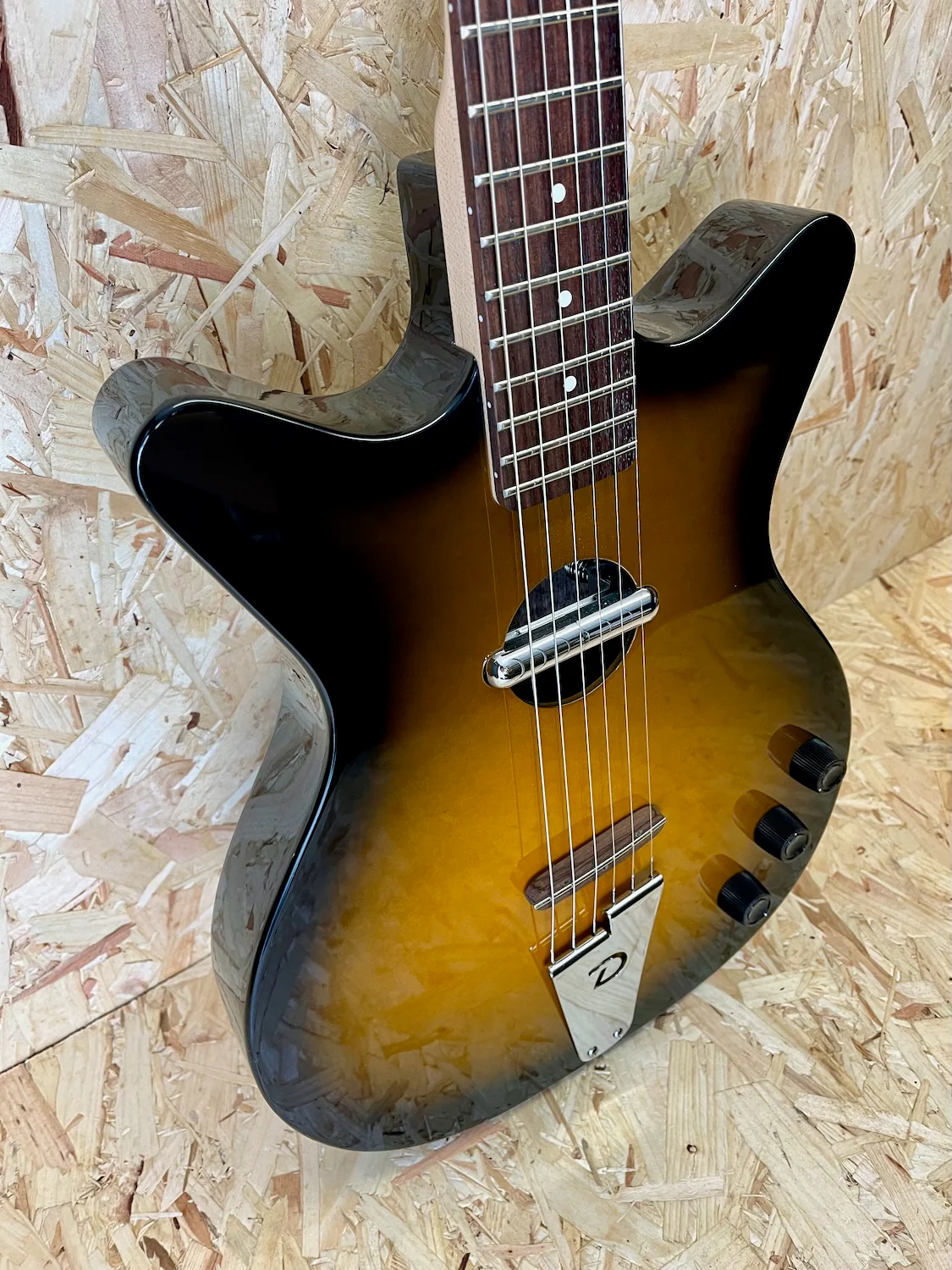 1990's Danelectro '59 Convertible - Tobacco Sunburst - Pre-owned - Image 17