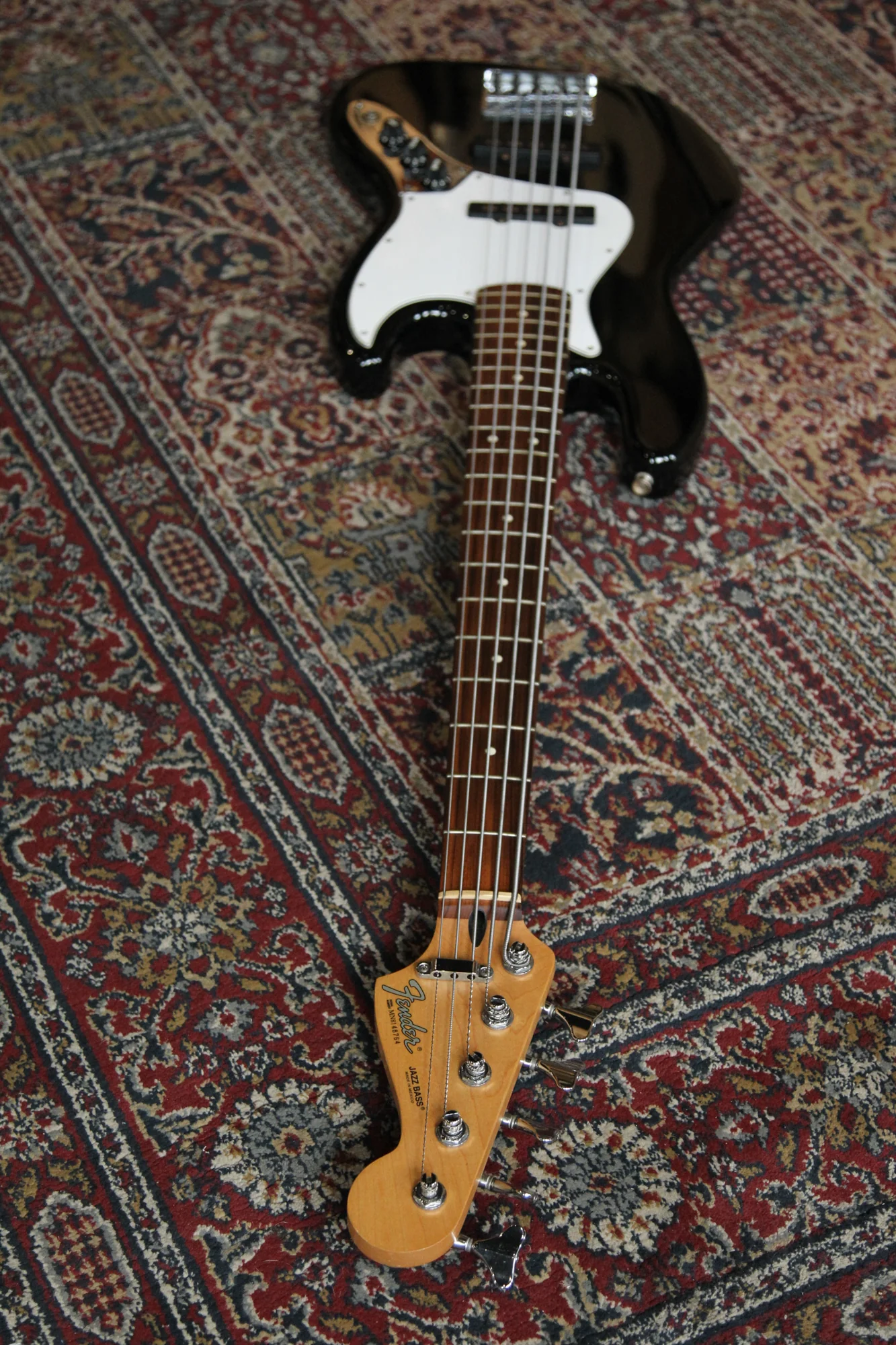 1998 Fender Jazz V Bass w/Hardcase | Rosewood - Black - Image 10