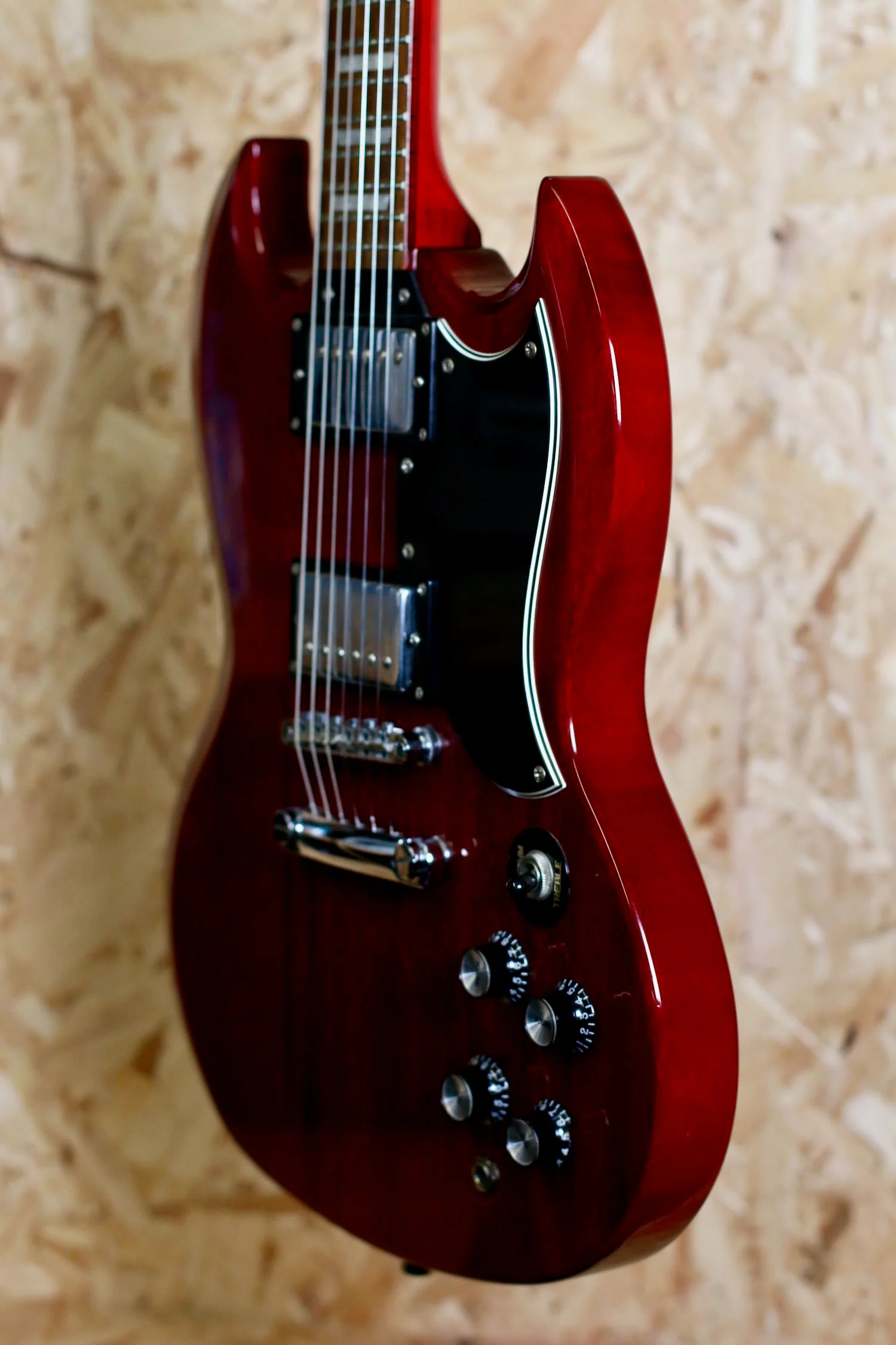 2002 Epiphone SG - Cherry - Korean Made- w/Hardcase - Pre-Owned - Image 12
