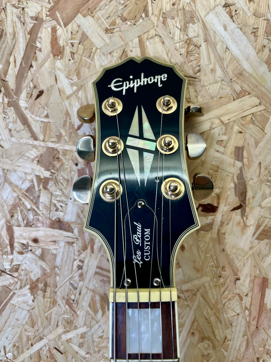 2008 Epiphone Les Paul Custom Cherry Sunburst - Pre-owned - Image 14