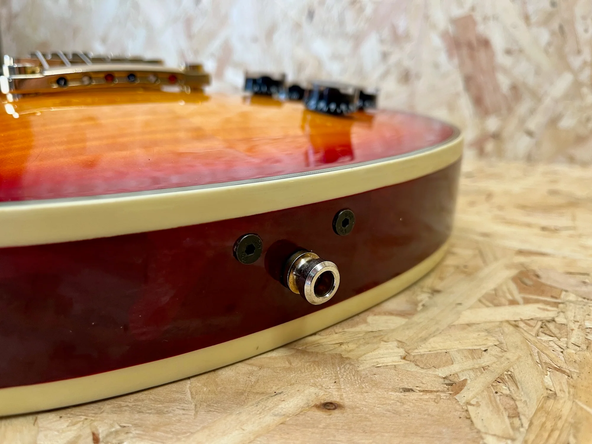2008 Epiphone Les Paul Custom Cherry Sunburst - Pre-owned - Image 25