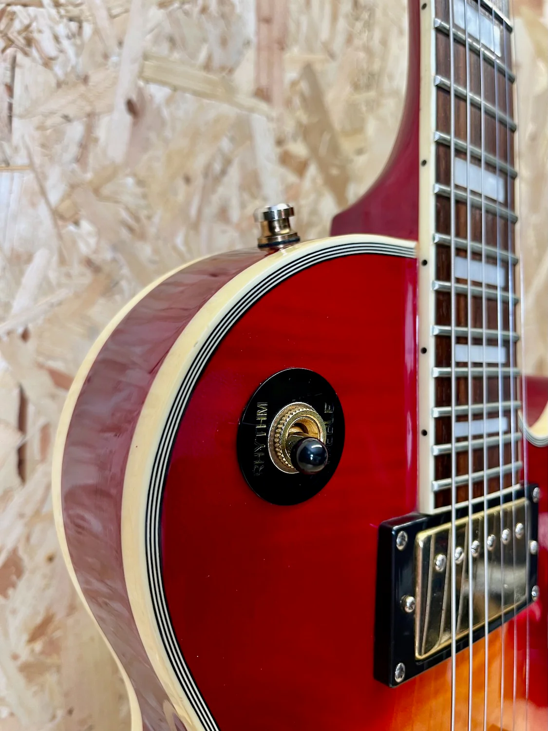 2008 Epiphone Les Paul Custom Cherry Sunburst - Pre-owned - Image 3