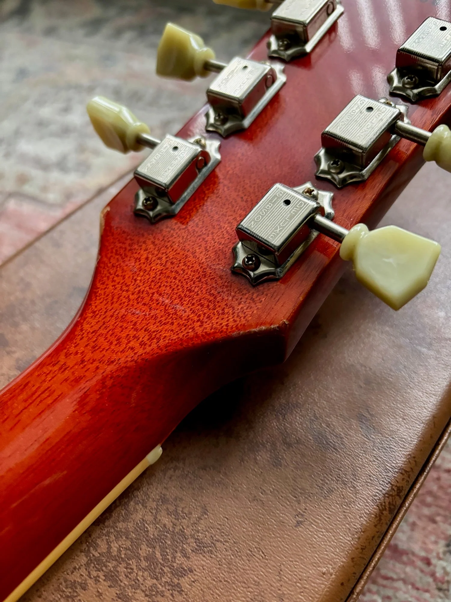 2008 Gibson Les Paul Custom Shop R9 1959 Historic Re-issue - Honey Burst - VOS - Image 13
