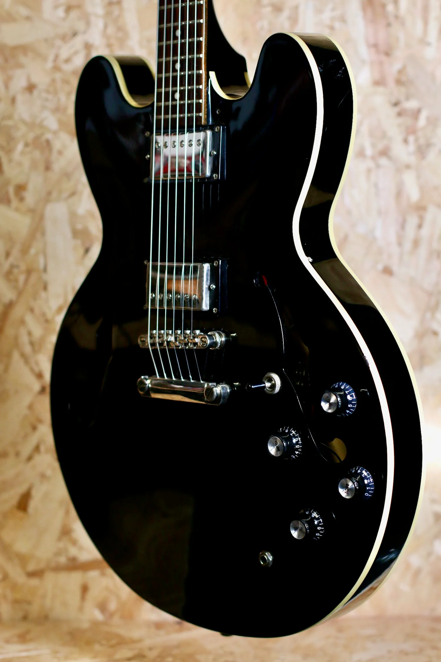 2009 Epiphone 335 Dot in Black - Pre-owned - Image 10
