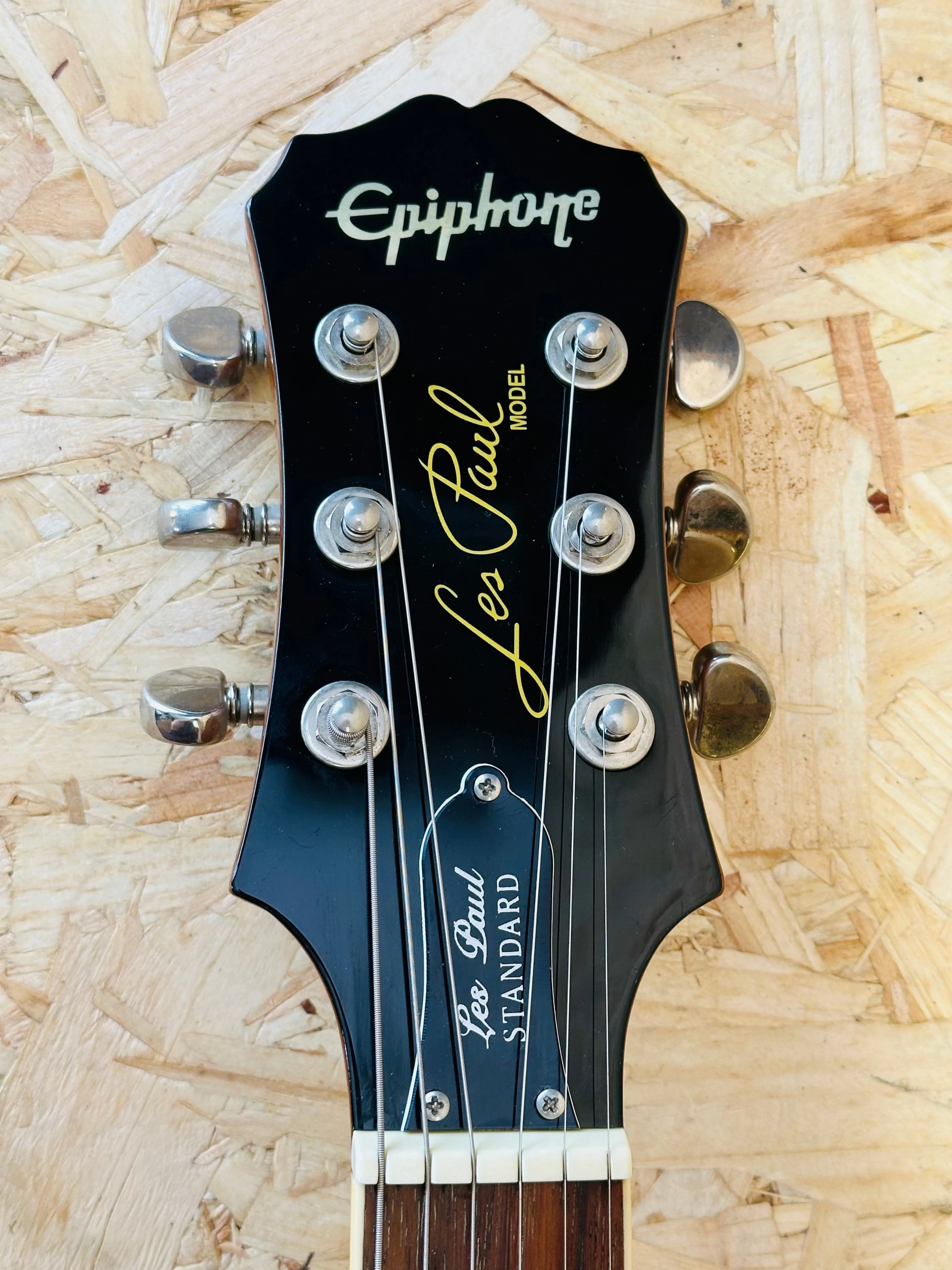 2013 Epiphone Les Paul Standard Iced Tea Burst - Pre-Owned - Image 5