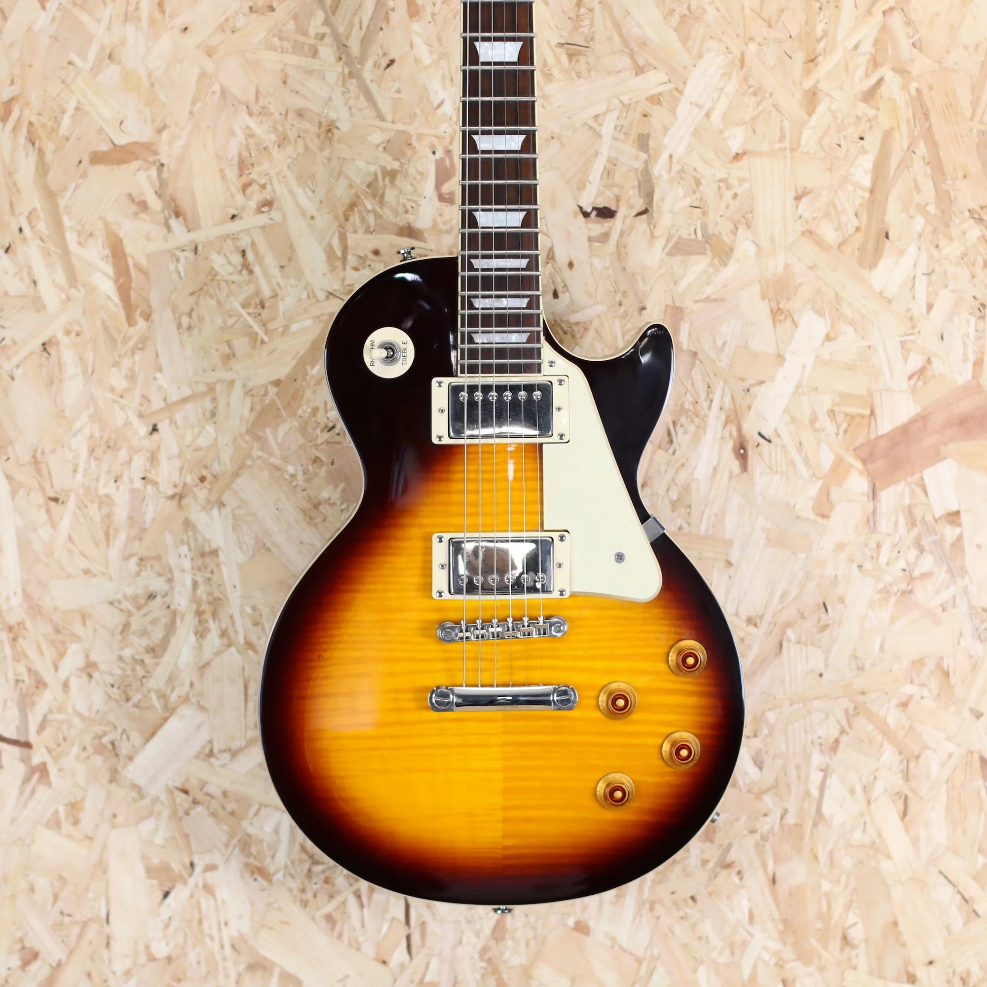 2013 Epiphone Les Paul Standard Pro in Tobacco Burst - Pre-Owned - Image 25