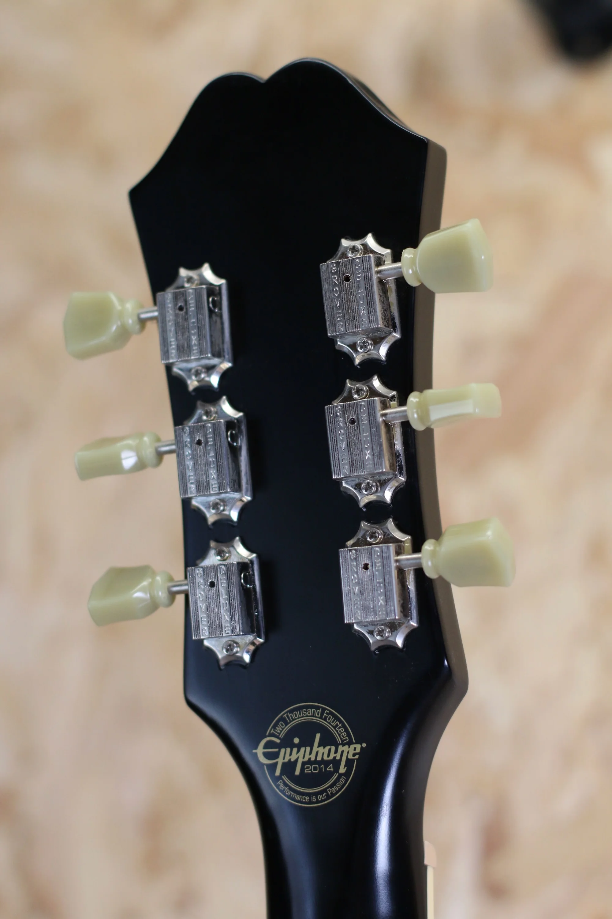 2014 Epiphone ES-175 Premium Ebony - Pre-Owned - Image 23