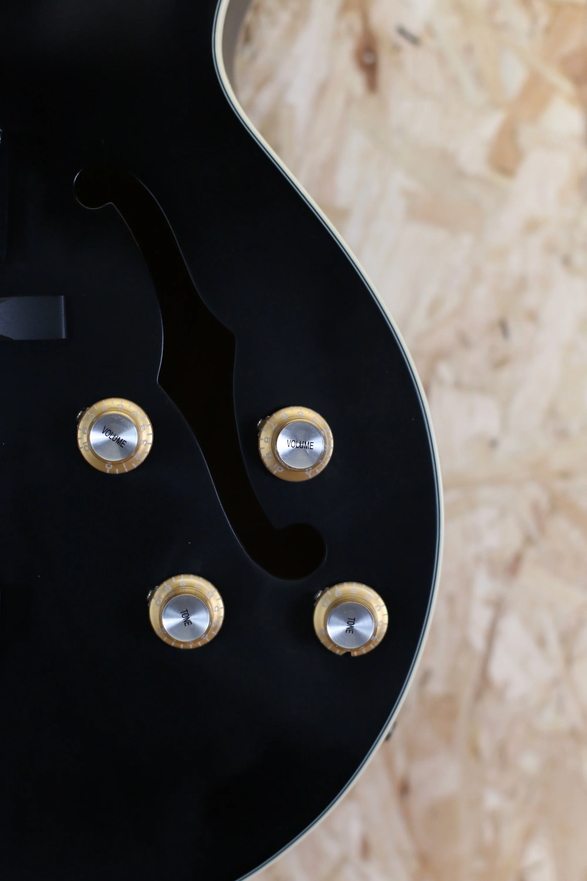 2014 Epiphone ES-175 Premium Ebony - Pre-Owned - Image 5