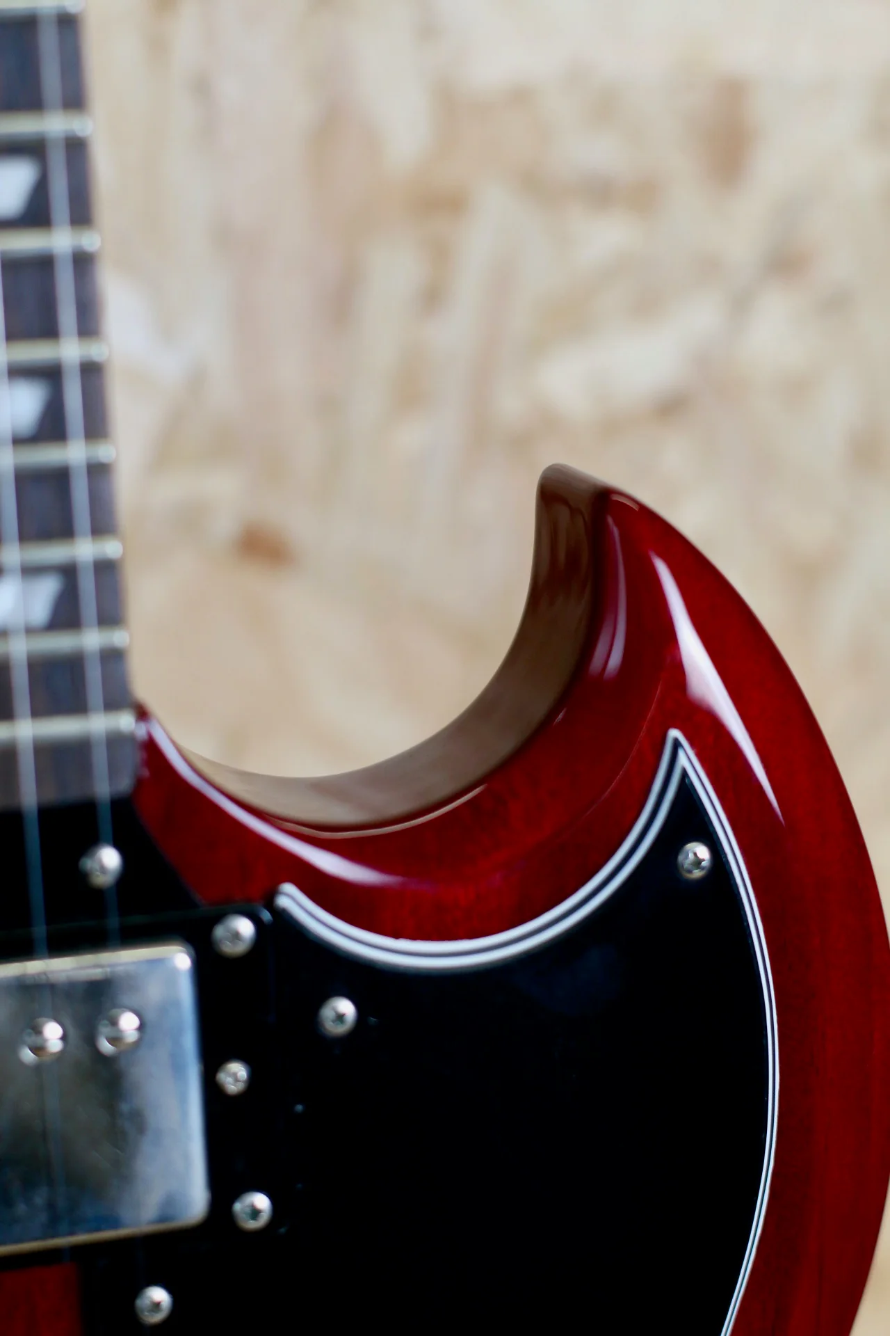 2015 Epiphone SG G400 Pro - Cherry - Pre-Owned - Image 8