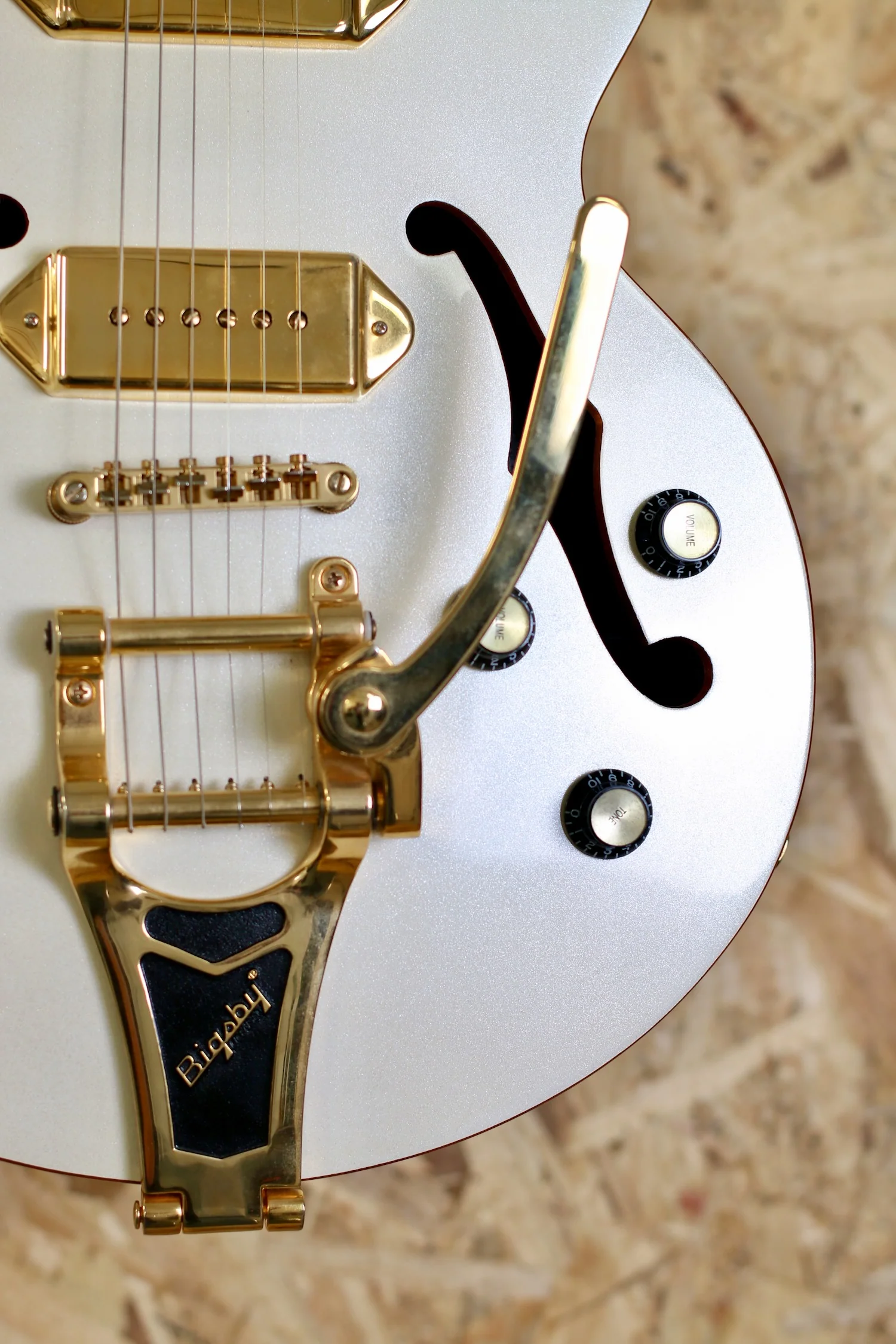 2015 Epiphone Wildkat Royale in Pearl White - Pre-Owned - Image 15