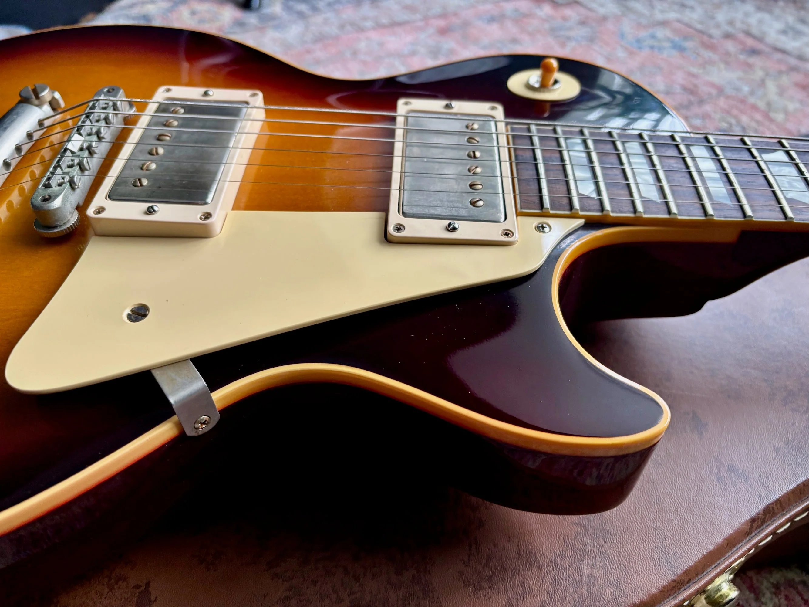 2017 Gibson Les Paul Custom Shop R8 1958 Historic Re-issue - Bourbon Burst - VOS - Image 11