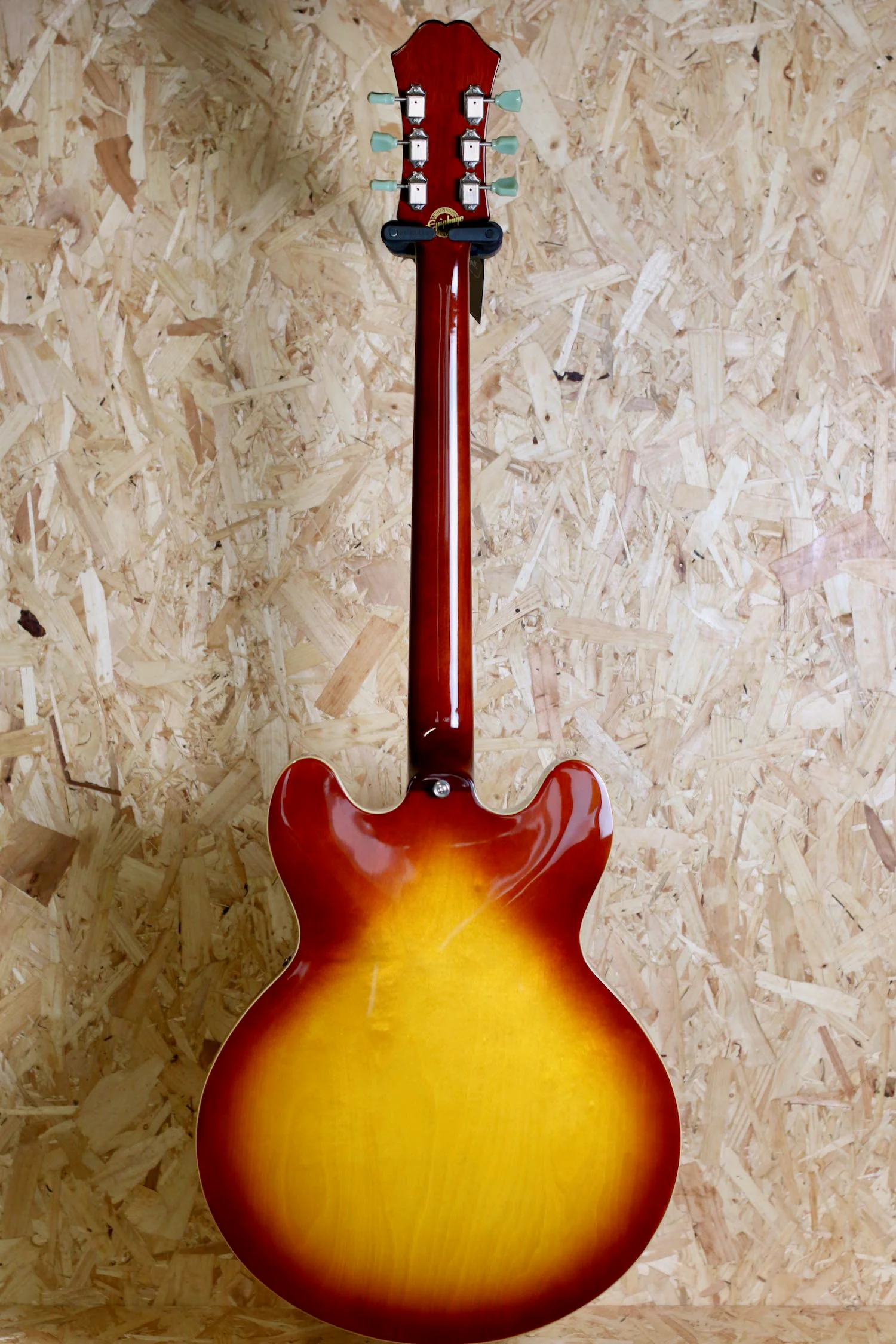 2018 Epiphone ES-335 PRO Limited Custom Shop Edition - Amber Burst - Pre-owned - Image 4
