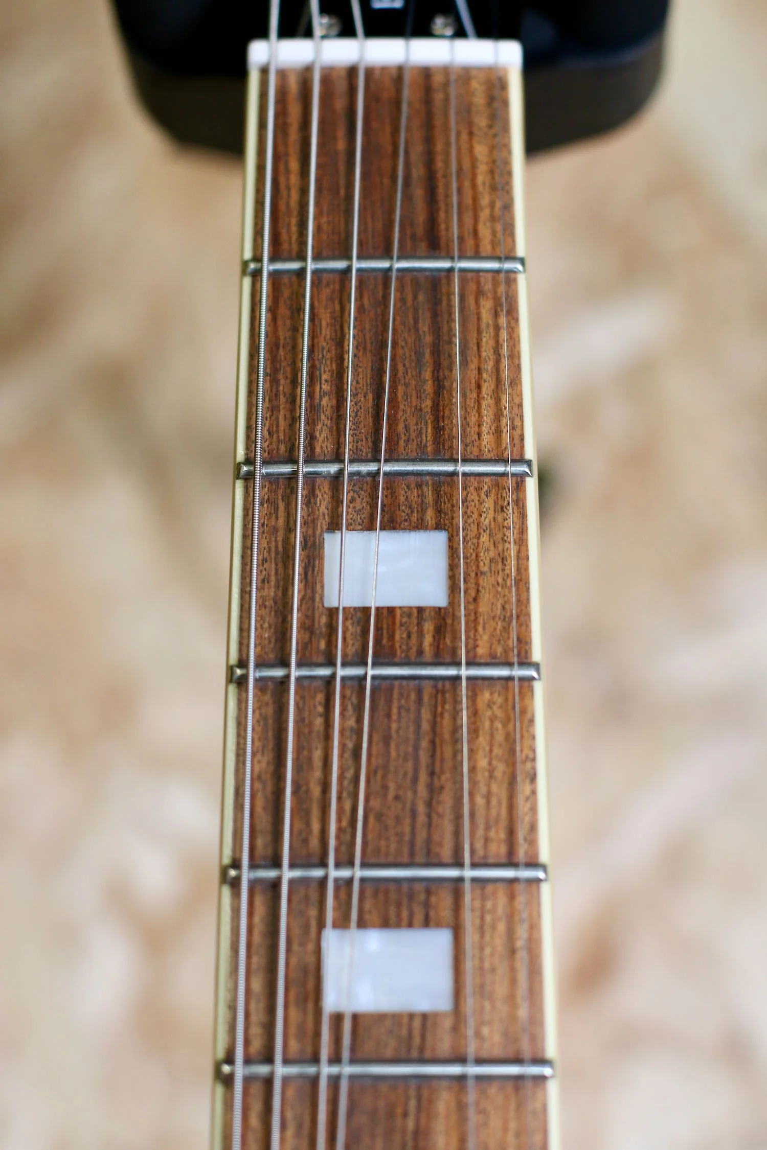 2018 Epiphone ES-335 PRO Limited Custom Shop Edition - Amber Burst - Pre-owned - Image 9