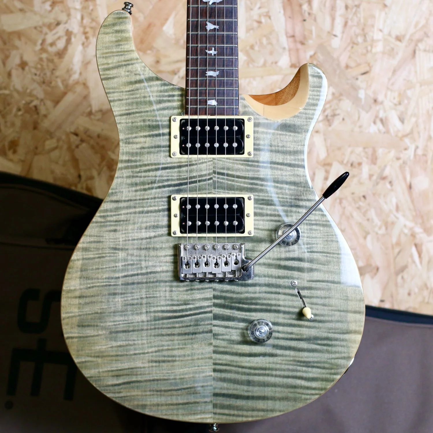 2018 PRS SE Custom 24 Trampas Green Flame Top w/Gigbag - Pre-owned - Image 23