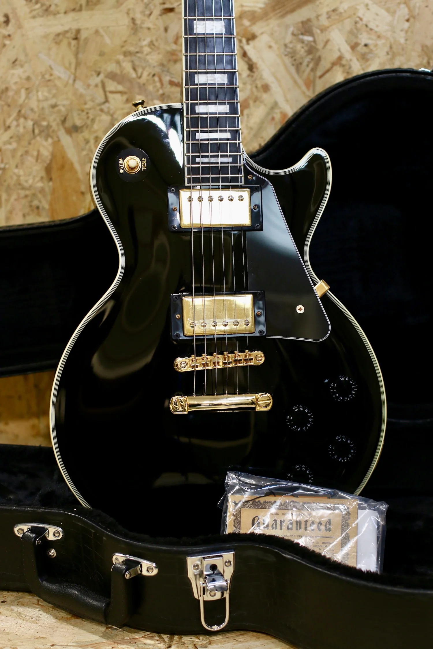 2020 Epiphone Les Paul Custom Ebony w/Hardcase - Pre-Owned - Image 22