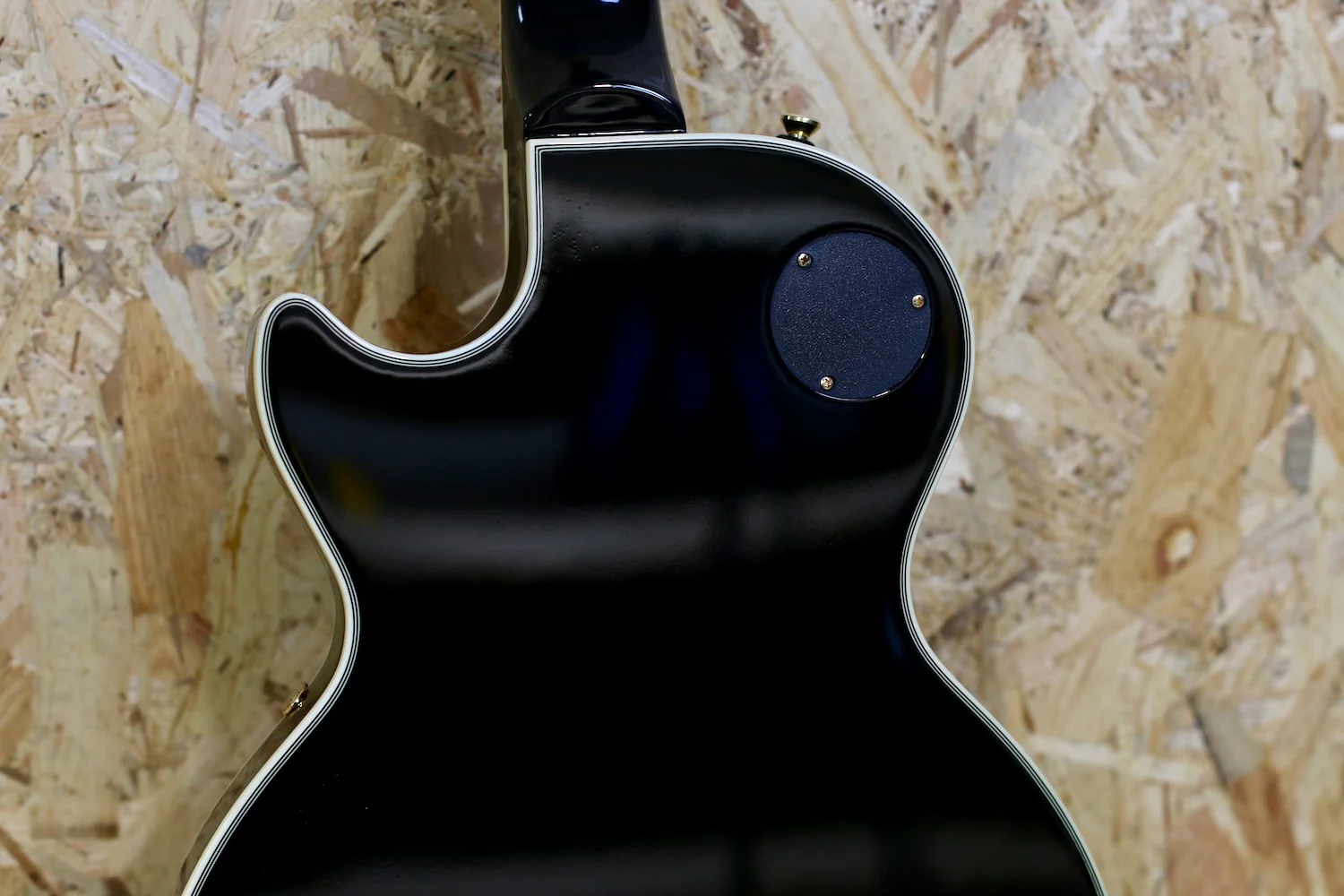 2020 Epiphone Les Paul Custom Ebony w/Hardcase - Pre-Owned - Image 9