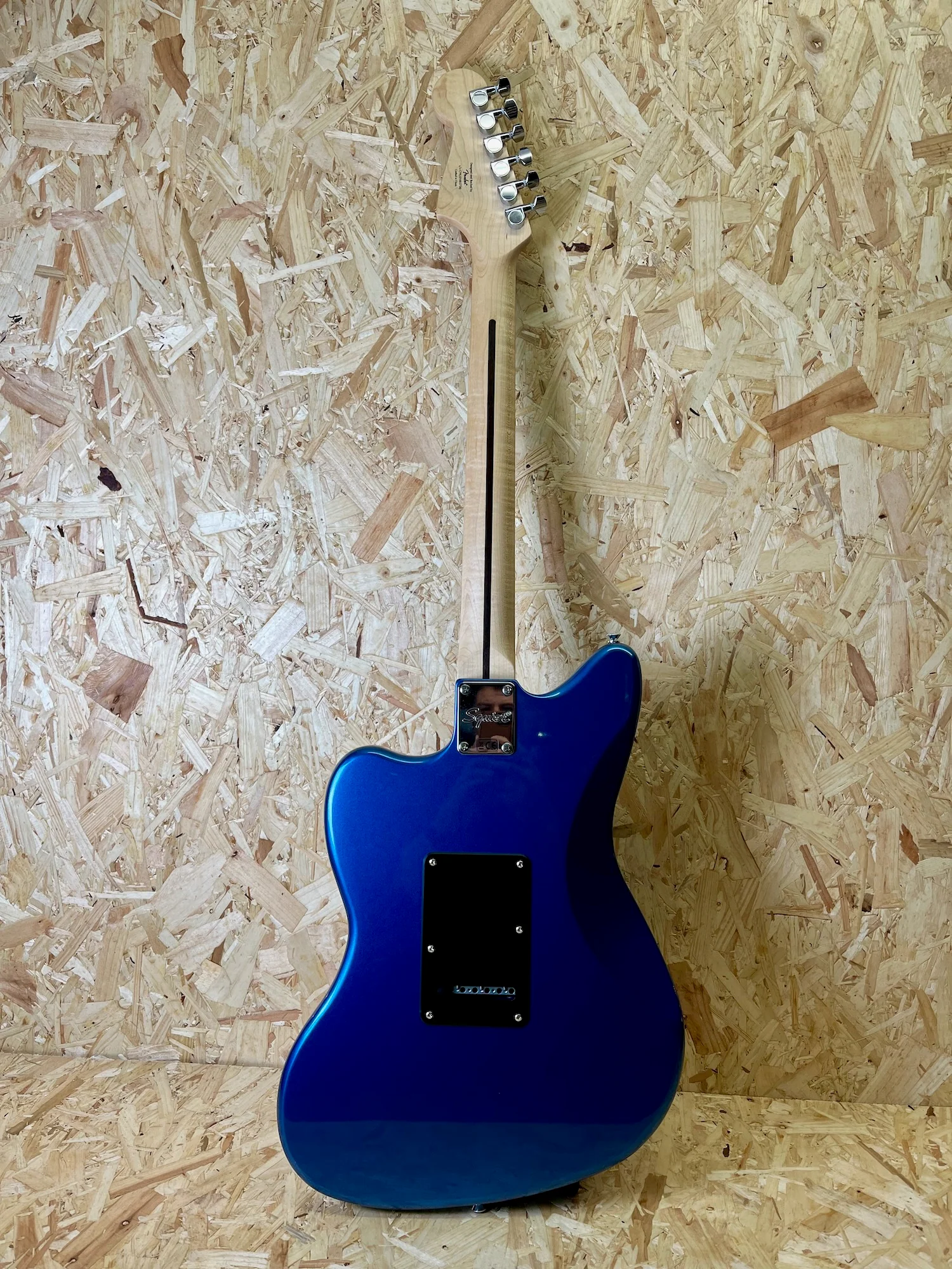 2021 Squier by Fender Jazzmaster P90 Affinity Series - Lake Placid Blue - Pre-owned - Image 3