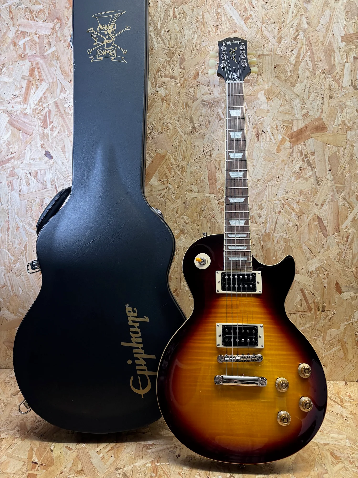 2022 Epiphone Les Paul Slash Signature November Burst w/Hard Case - Pre-Owned - Image 2