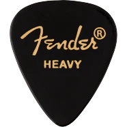 351 Shape Premium Picks, Heavy, Black, 12 Count
