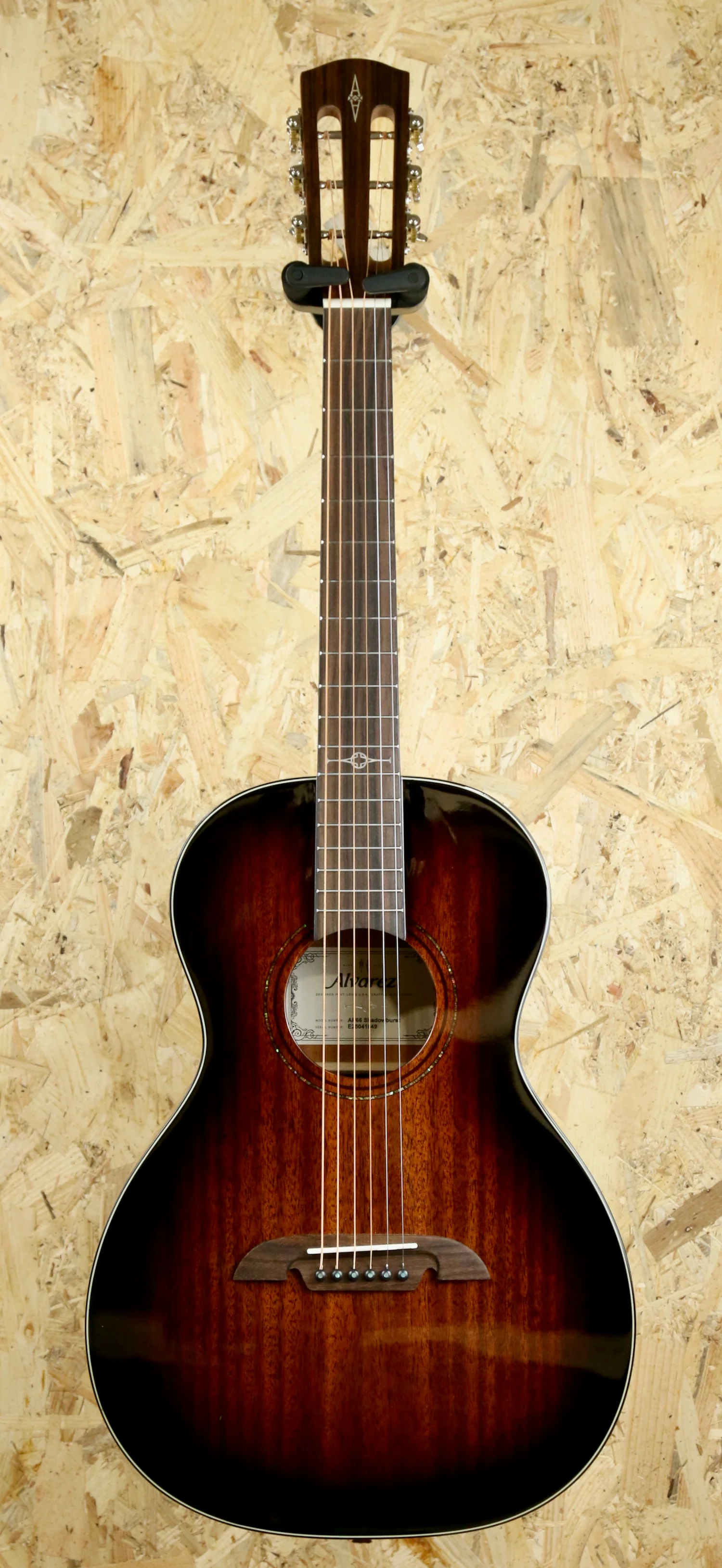 Alvarez AP66 Parlour 12 Fret in Shadowburst *Solid Top w/Bag - Pre-owned - Image 2