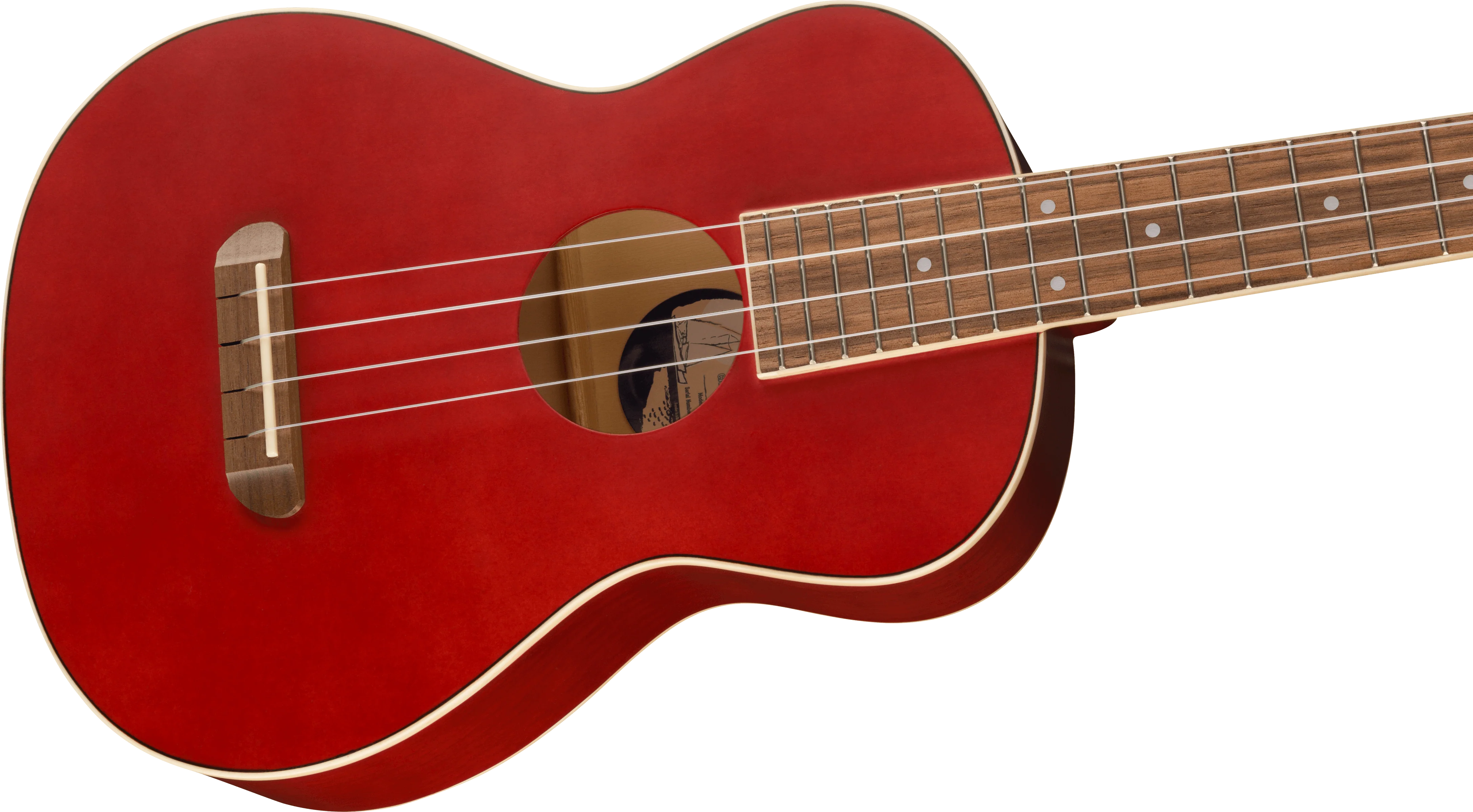 Avalon Tenor Ukulele, Walnut Fingerboard, Cherry - Image 4