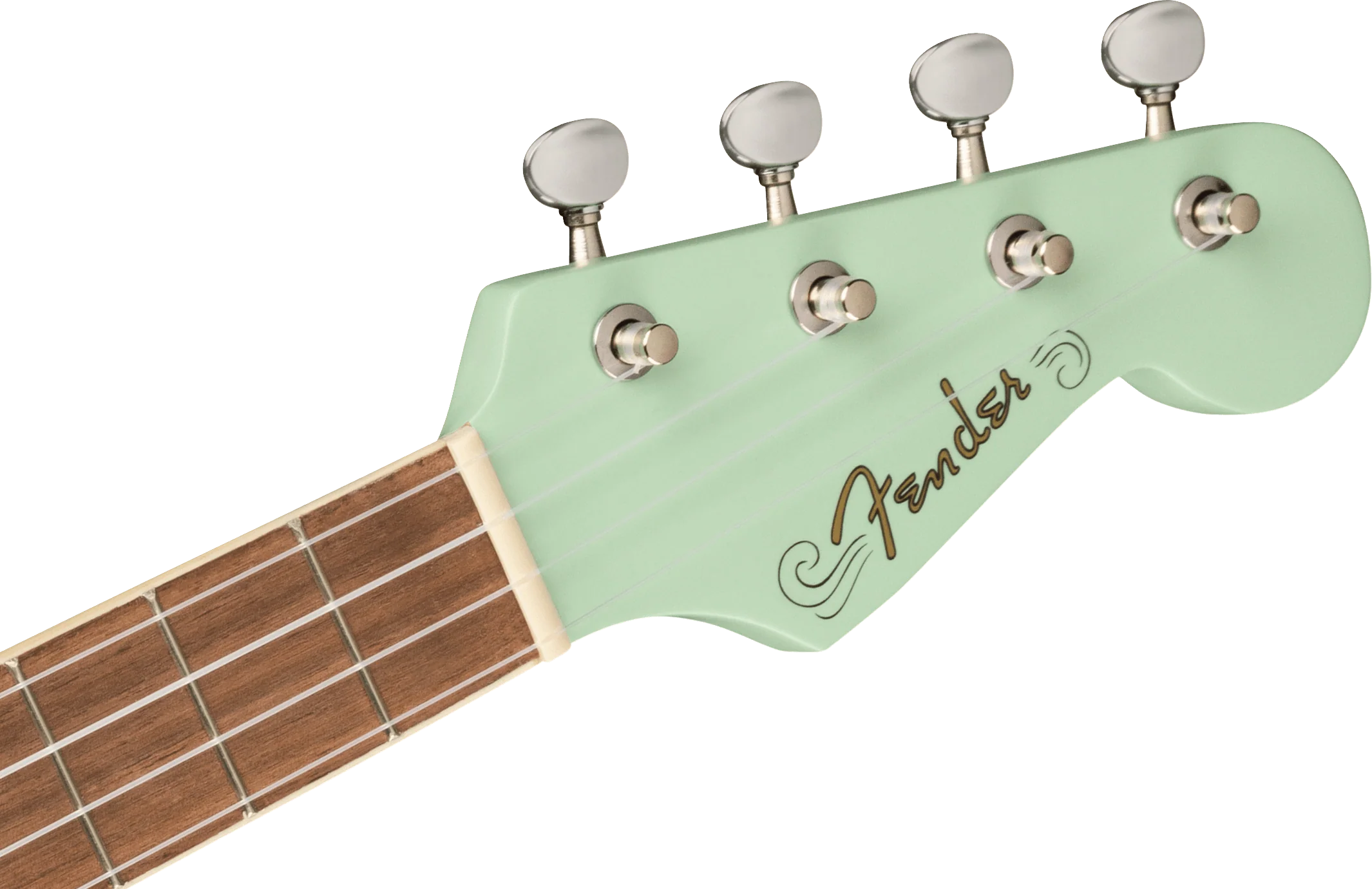 Avalon Tenor Ukulele, Walnut Fingerboard, Surf Green - Image 4