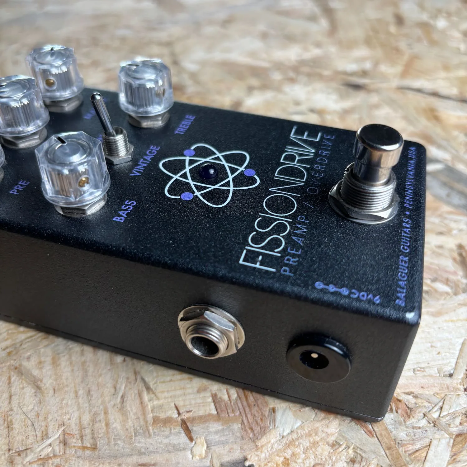 BALAGUER Fission Drive Pre-amp / Overdrive Effect Pedal - Pre-owned - Image 9