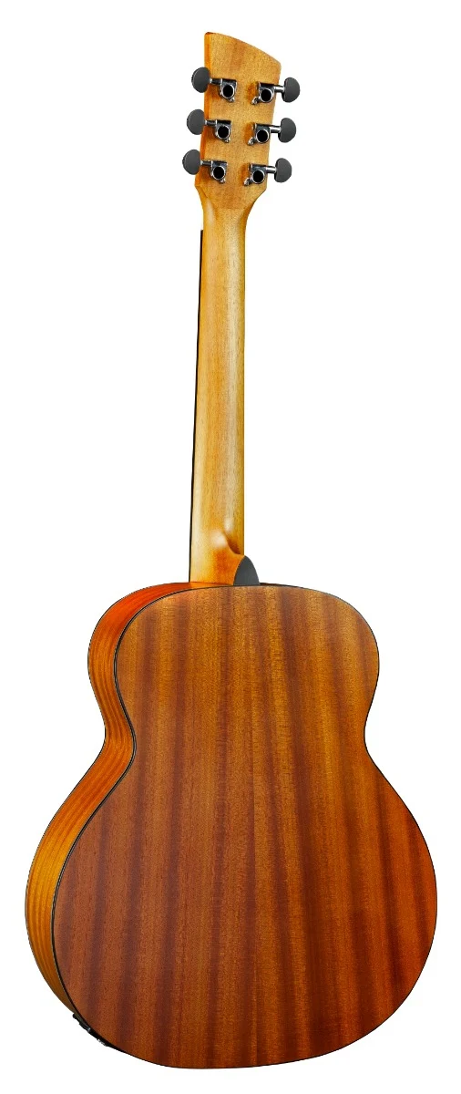 Brunswick BSM100ME Super Mini Mahogany Electro Acoustic Guitar w/Padded Gig Bag - Image 2