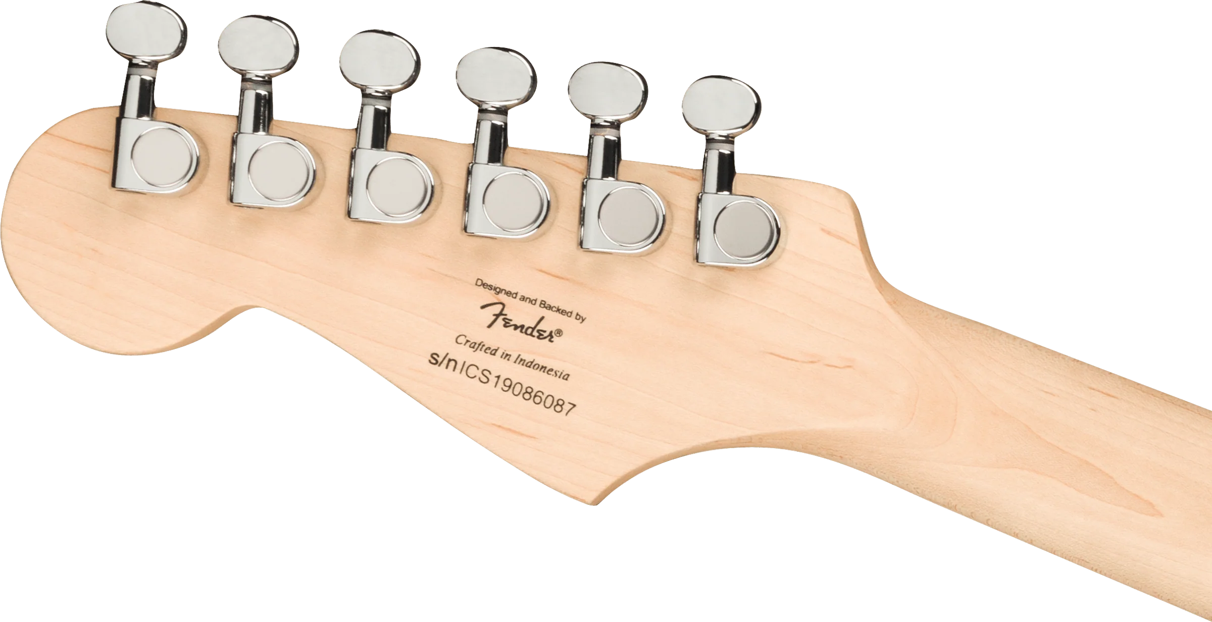 Fender Squier Mini Jazzmaster® HH, Maple Fingerboard, Olympic White - Image 6