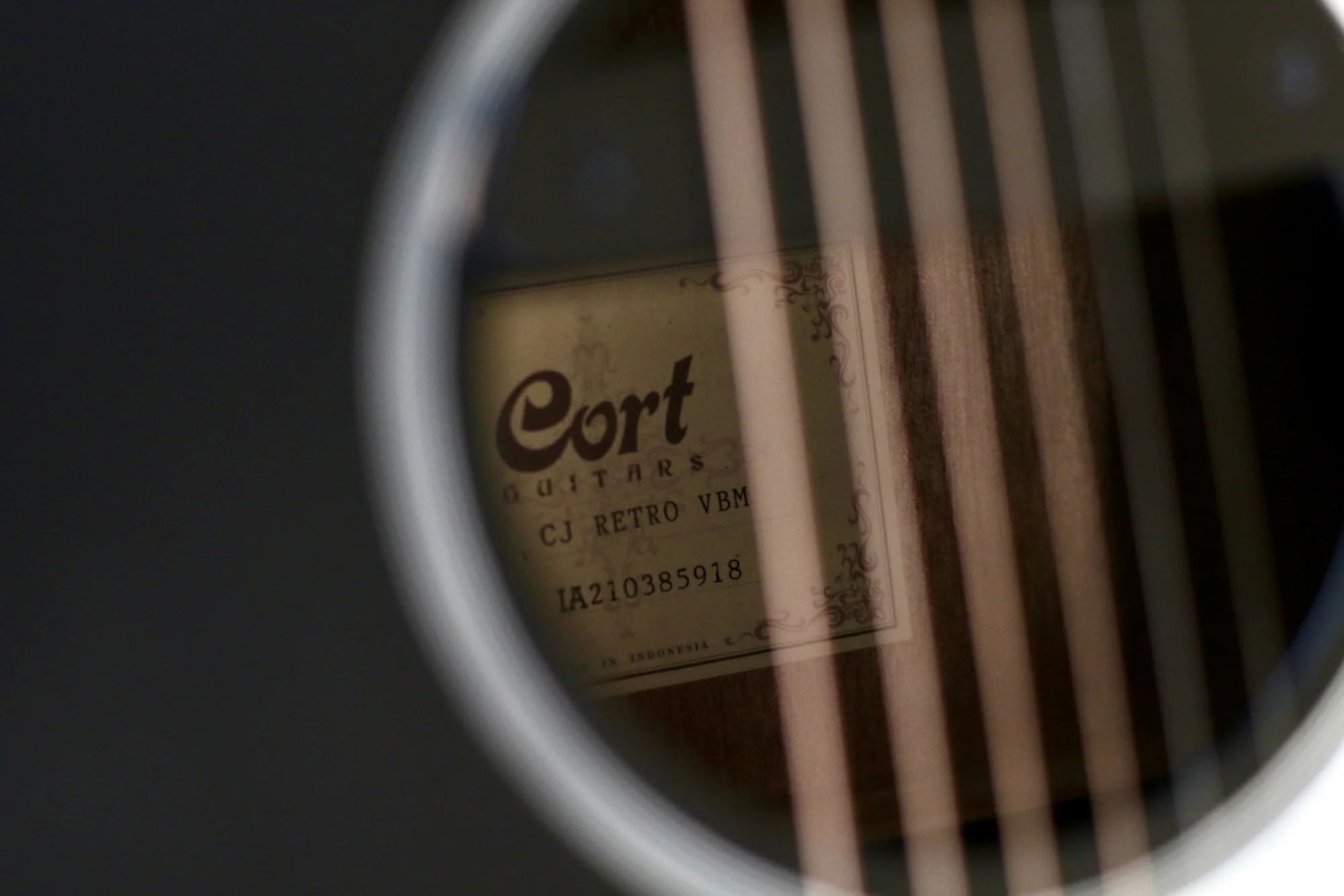 Cort CJ Retro Electro Acoustic - Pre-Owned - Image 21
