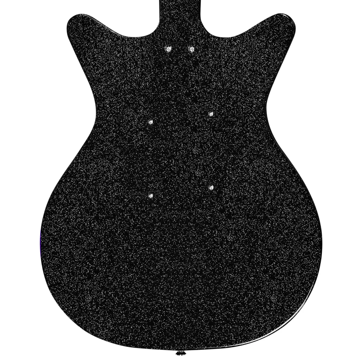Danelectro Blackout '59M NOS+ Electric Guitar ~ Black Metalflake - Image 5