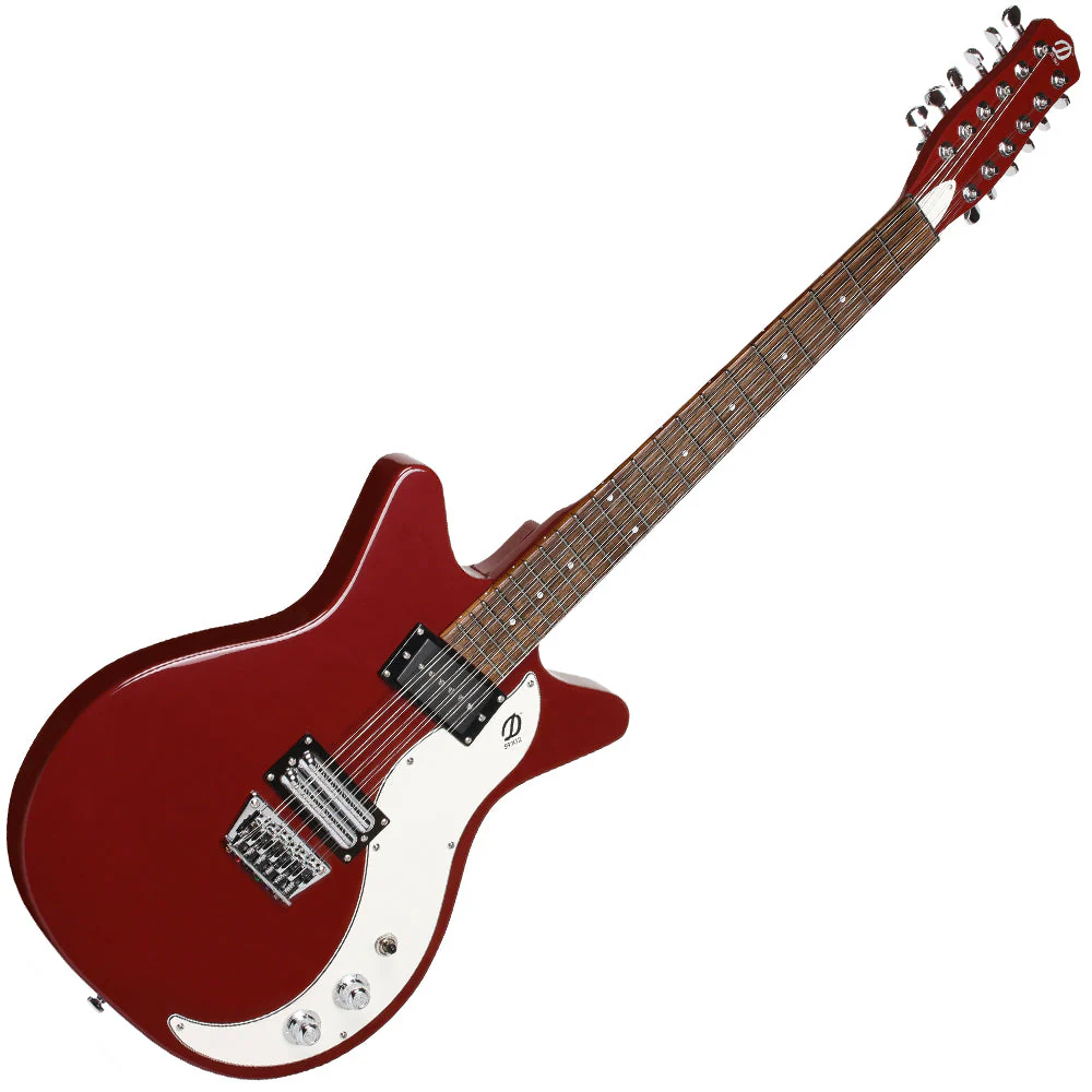 Danelectro 59X Guitar ~ Dark Red - Image 3