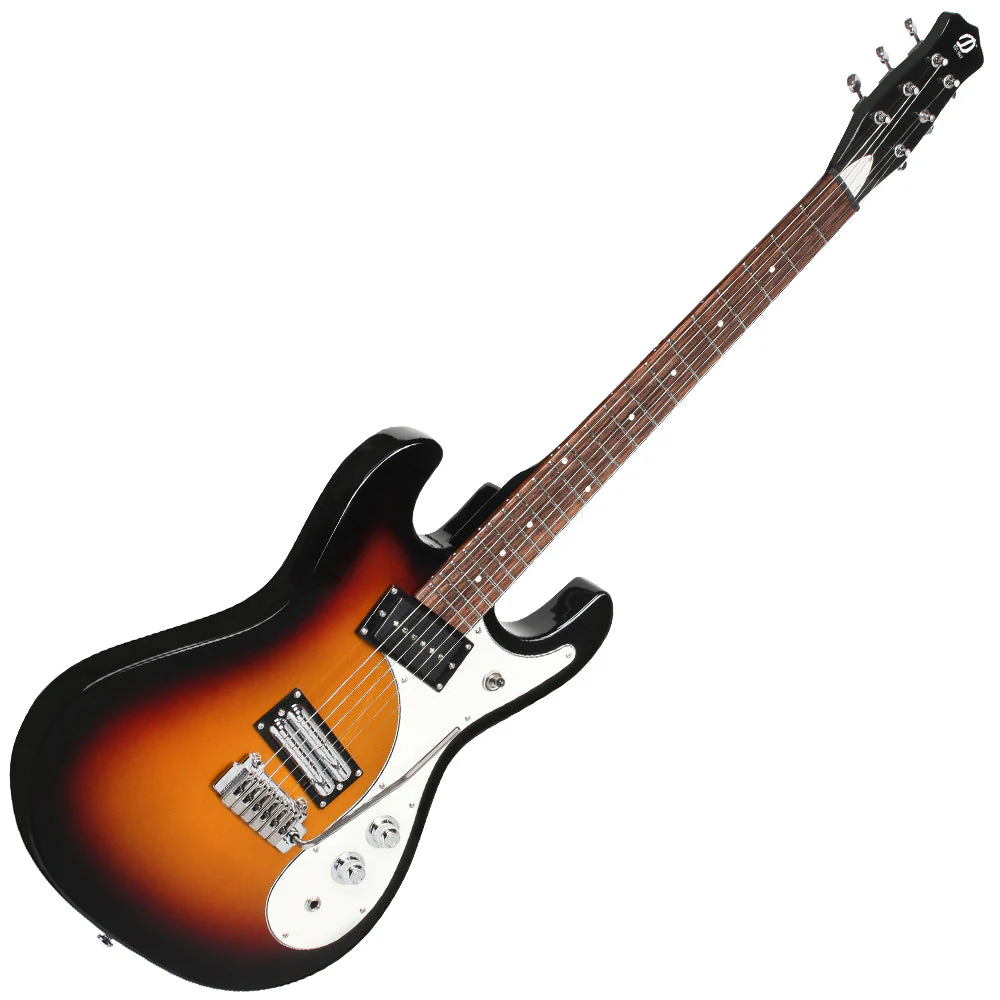 Danelectro '64XT Guitar ~ 3 Tone Sunburst - Image 3