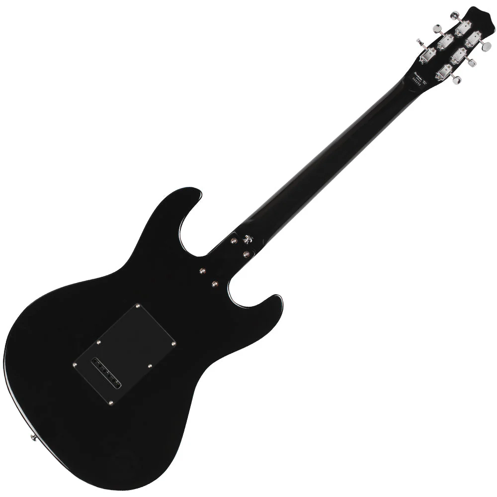 Danelectro '64XT Guitar ~ Gloss Black - Image 2