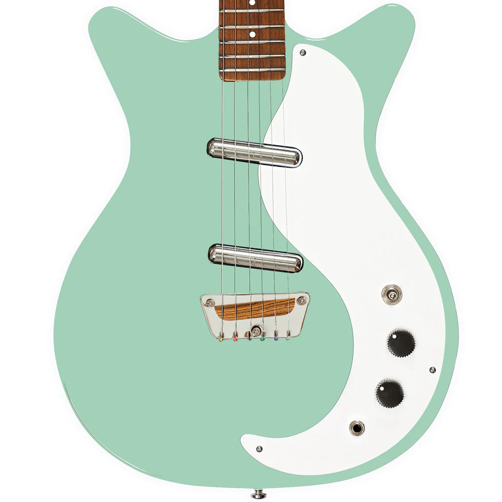 Danelectro The 'Stock '59' Electric Guitar ~ Aqua - Image 2