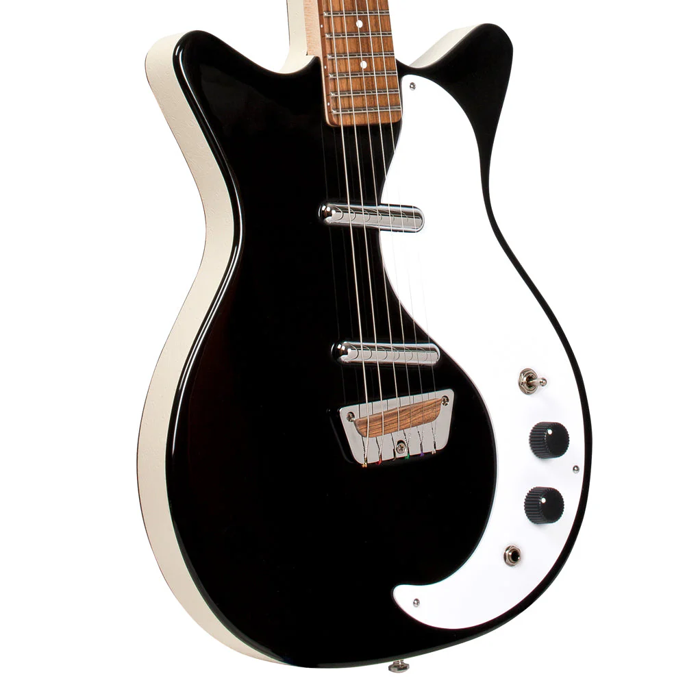 Danelectro The 'Stock '59' Electric Guitar ~ Black - Image 3