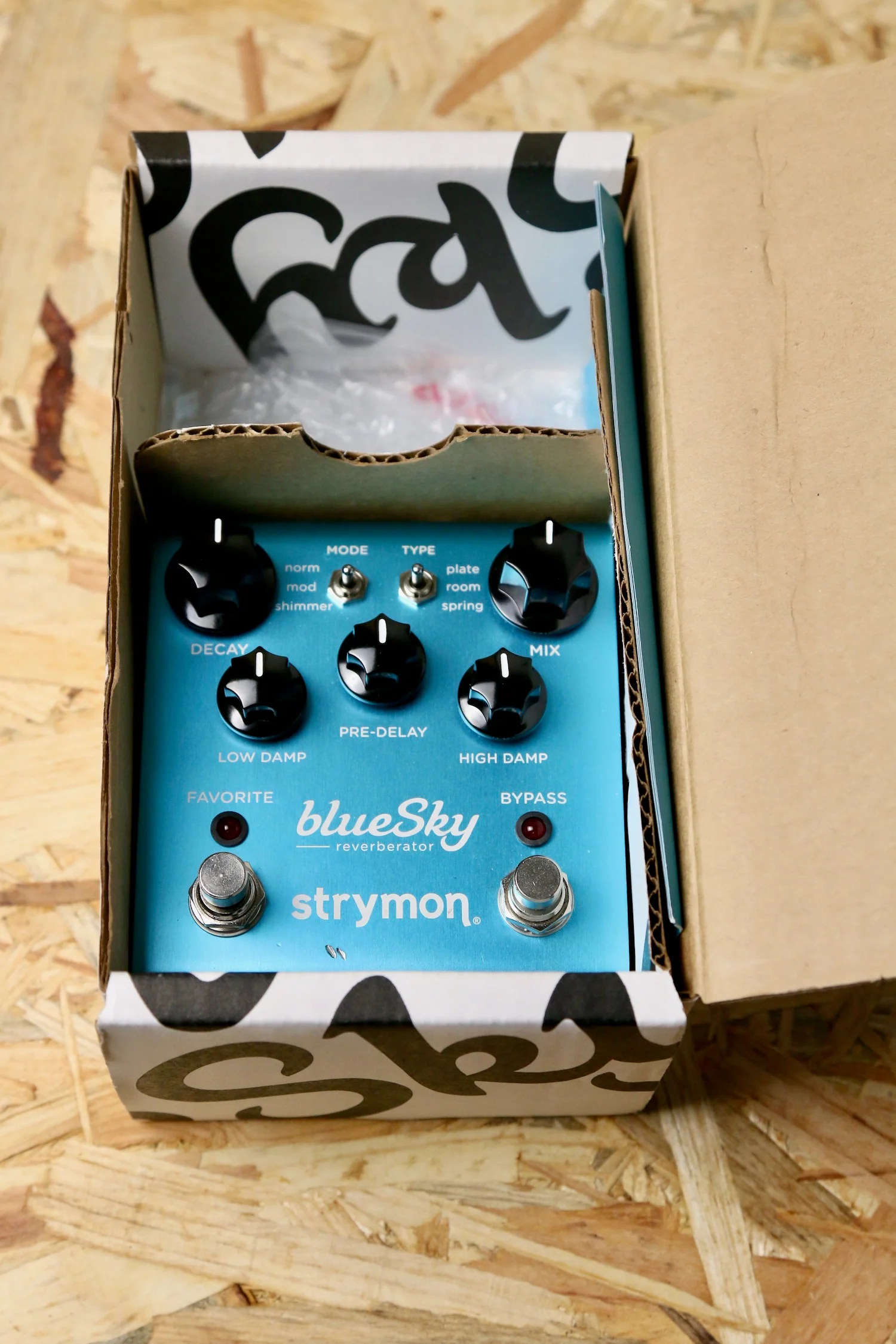 Strymon Blue Sky V1 Reverb Pedal - Boxed - Pre-owned - Image 9