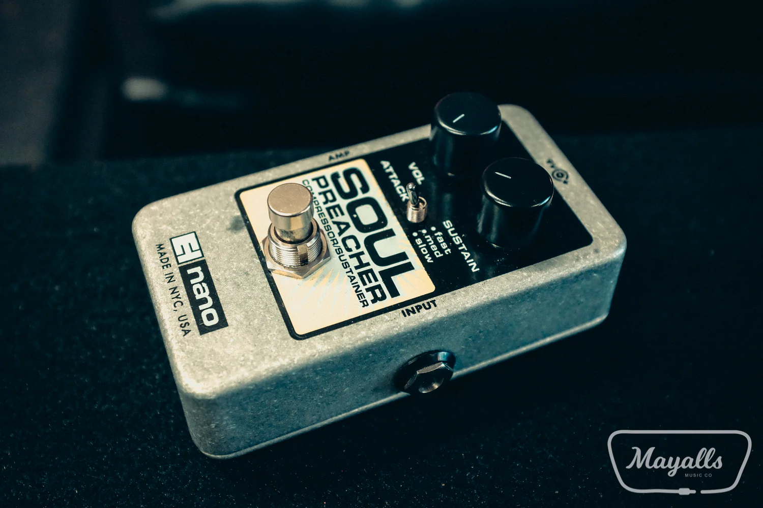Electro Harmonix Soul Preacher Compressor Sustainer Effect Pedal - Image 7