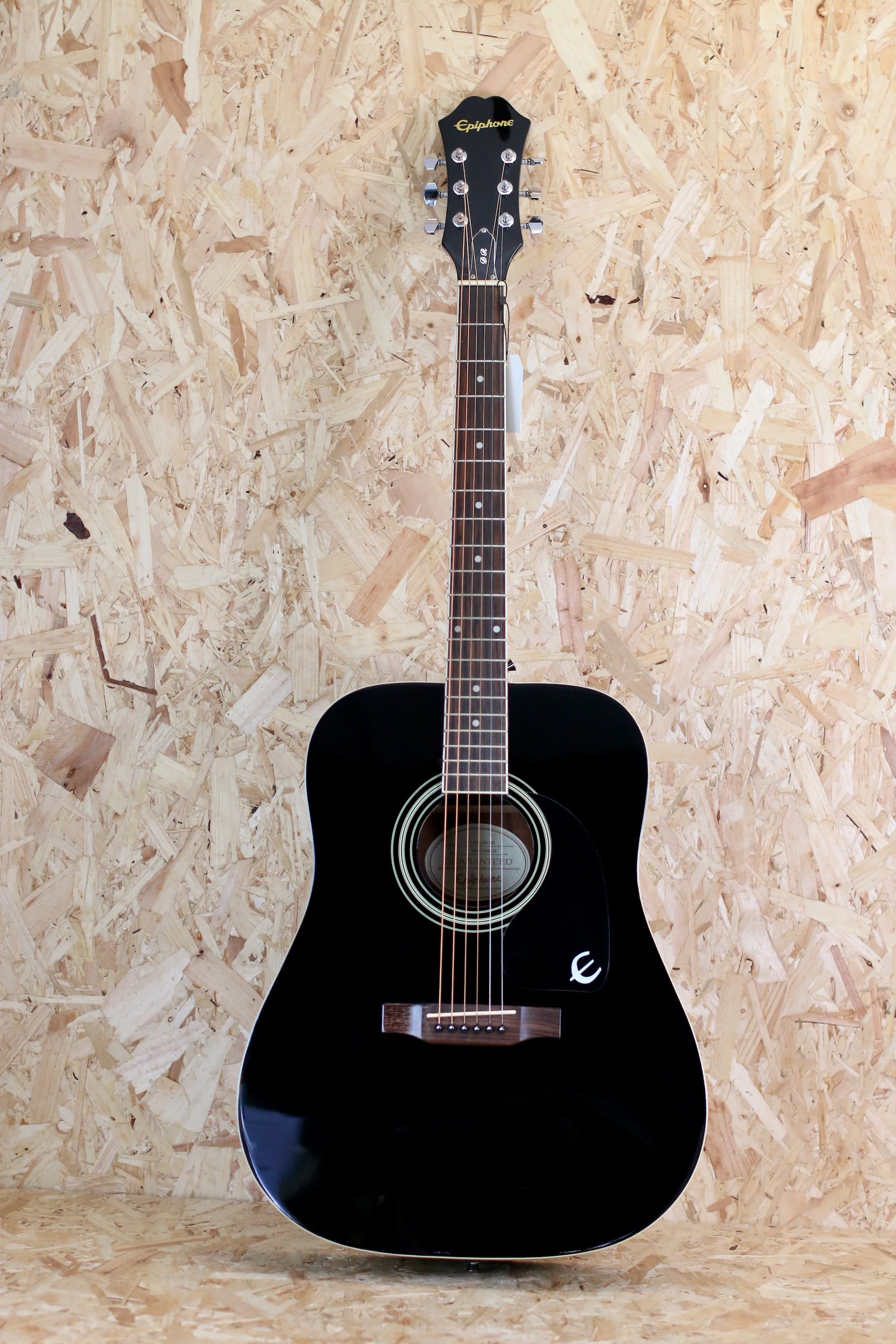 Epiphone DR-100 EB Dreadnought Acoustic in Black - Pre-owned - Image 3