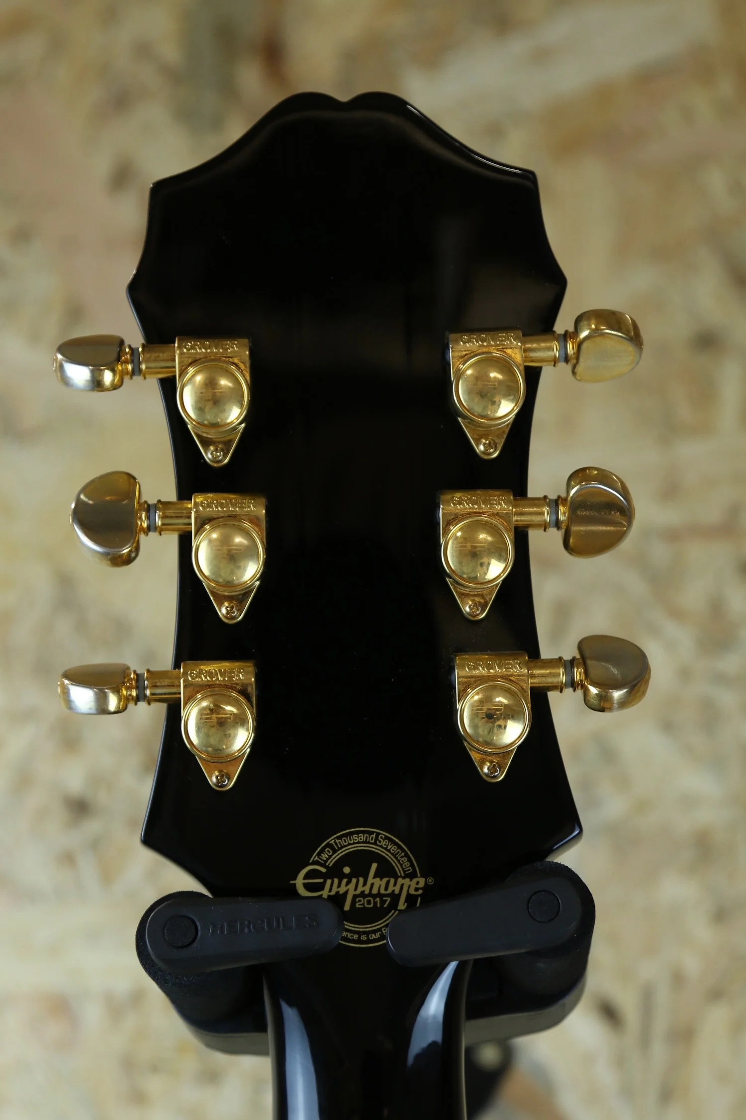 2017 Epiphone Sheraton ll Pro in Ebony - Pre-Owned - Image 19