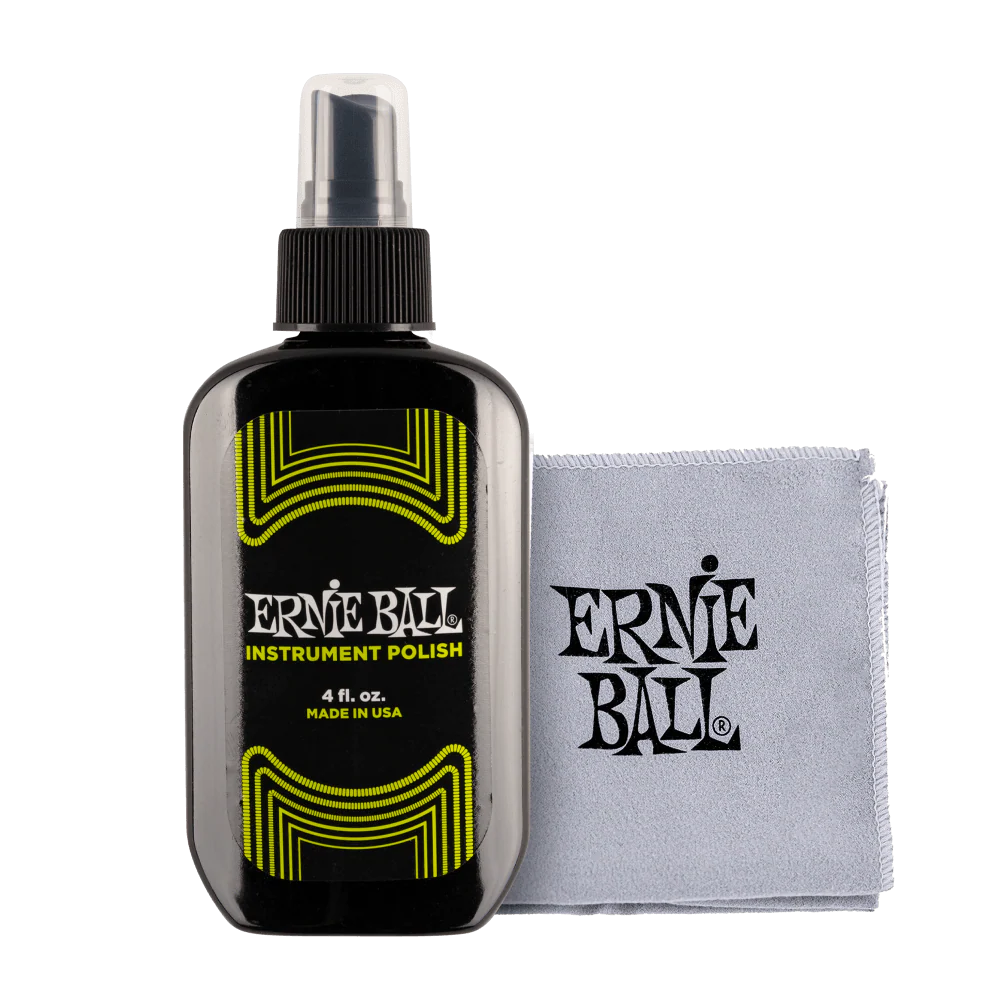 Ernie Ball Instrument Polish with Cloth