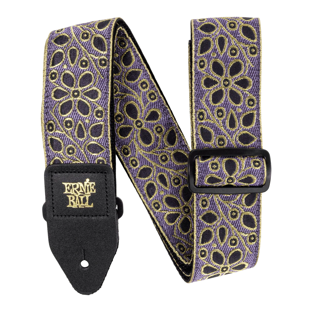 Ernie Ball Jacquard Guitar Strap - Jasmine and Juice