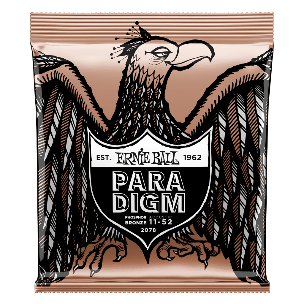 Ernie Ball Paradigm Phosphor Bronze Acoustic Strings - 11-52 Gauge
