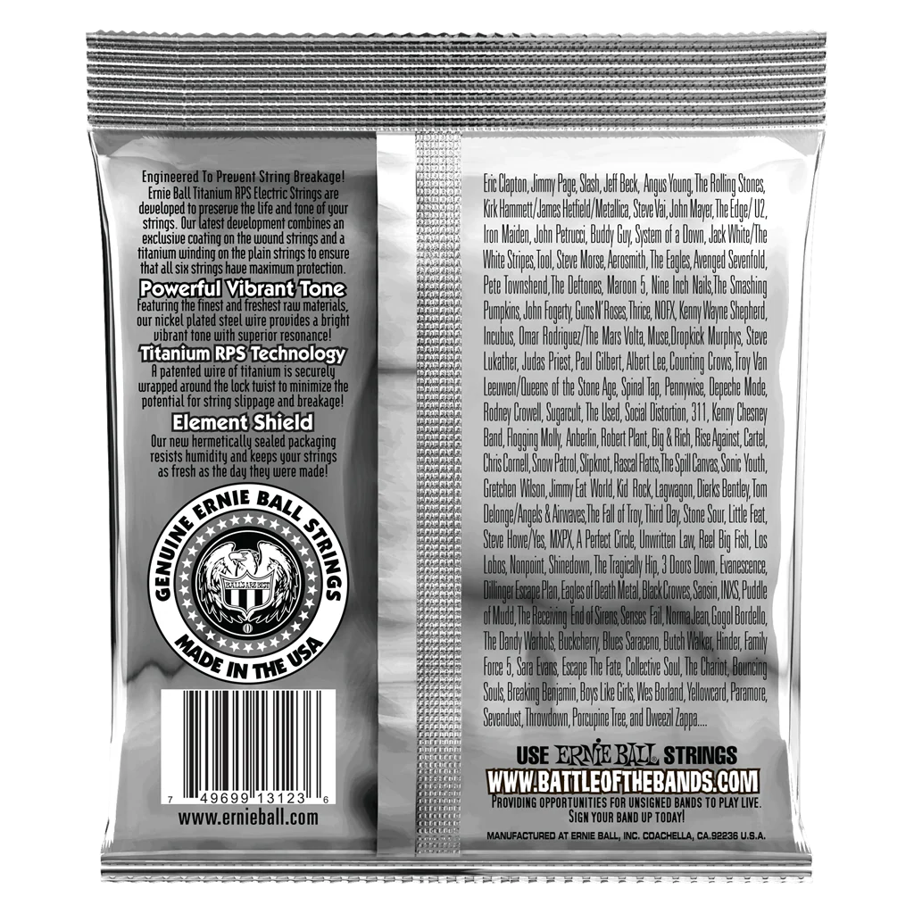 Ernie Ball Super Slinky Coated Electric Guitar Strings 9-42 - Image 2