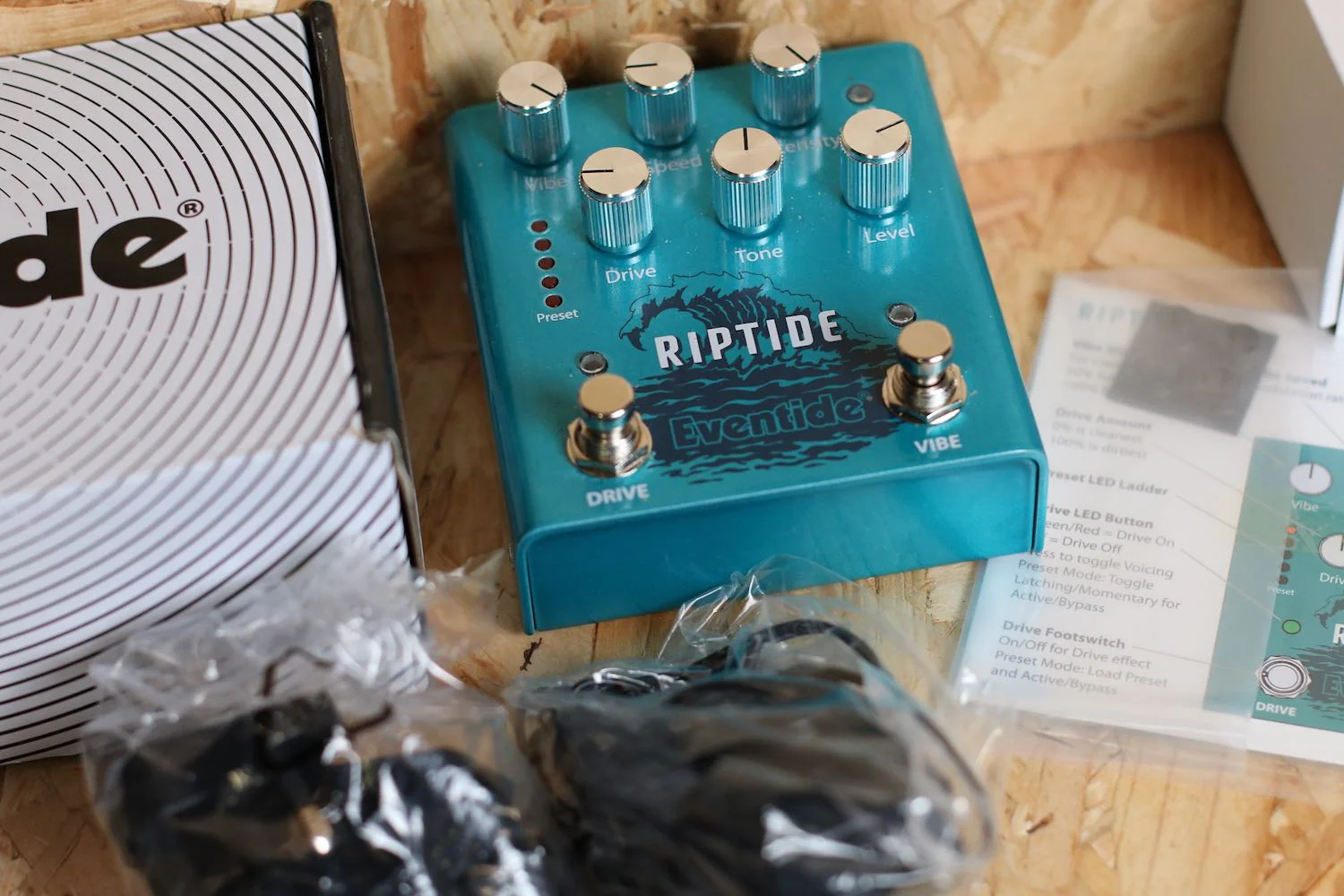 Eventide RIPTIDE Overdrive & Uni-Vibe Pedal w/Box - Pre-owned - Image 3