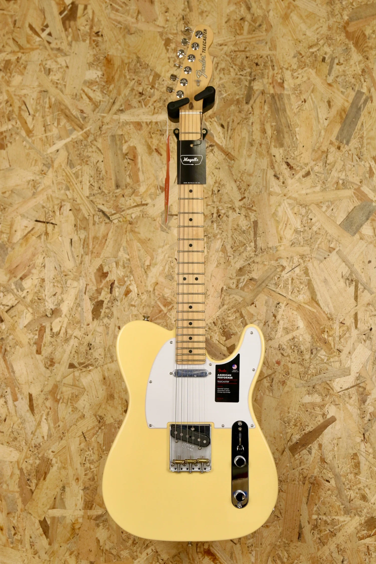 Fender American Performer Telecaster®, Maple Fingerboard, Vintage White - Image 3