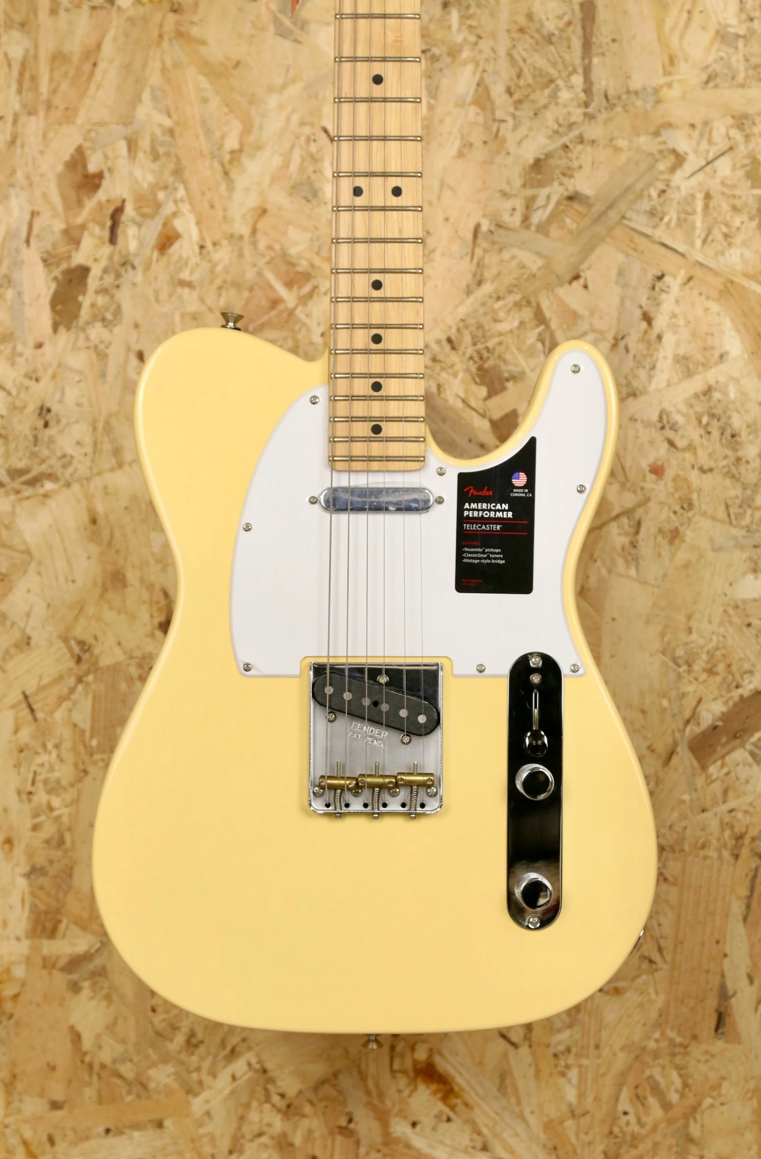 Fender American Performer Telecaster®, Maple Fingerboard, Vintage White - Image 4