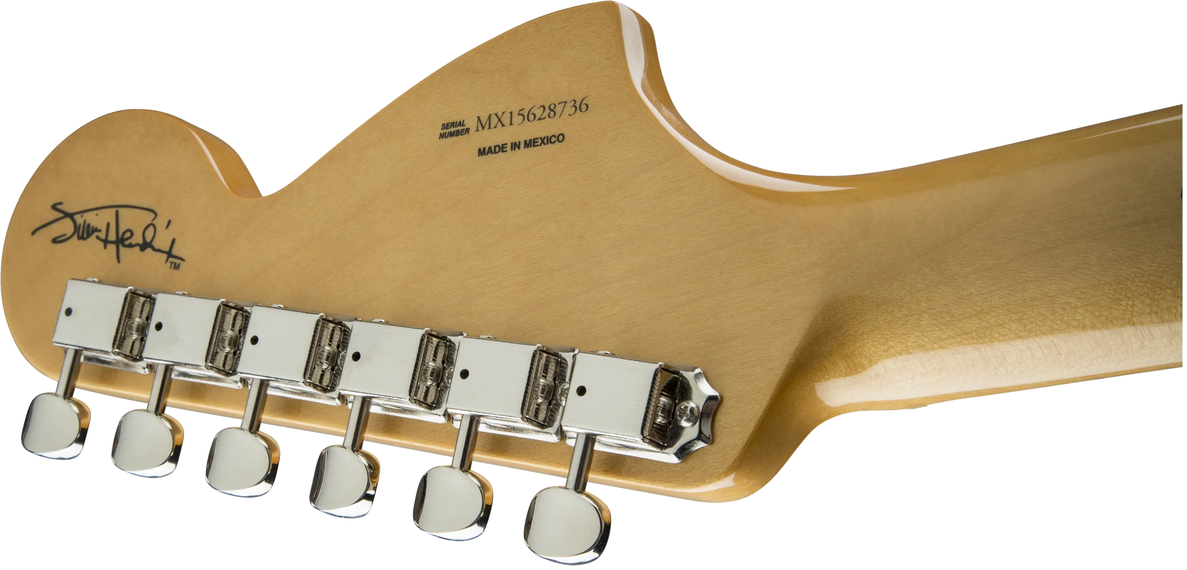 Fender Artist Signature Jimi Hendrix Stratocaster®, Maple Fingerboard, Olympic White - Image 5
