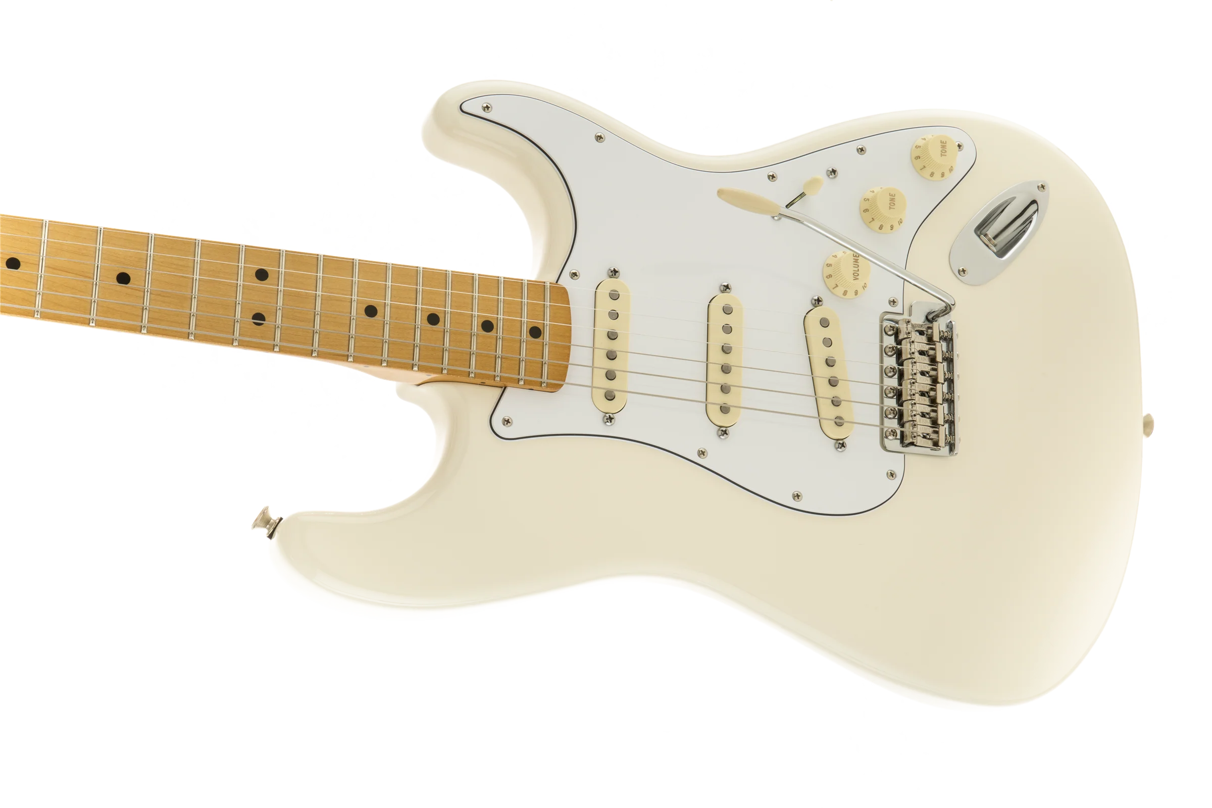 Fender Artist Signature Jimi Hendrix Stratocaster®, Maple Fingerboard, Olympic White - Image 6