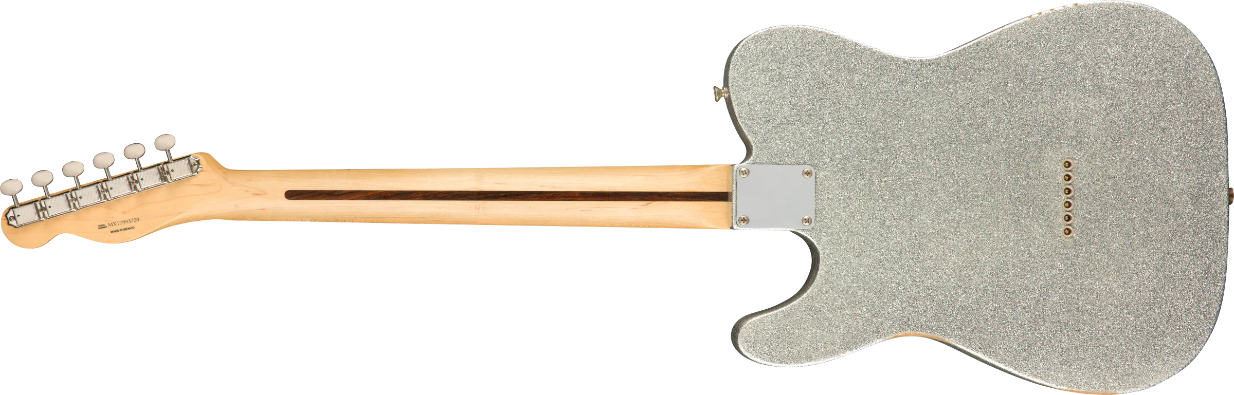 Fender Brad Paisley Telecaster®, Maple, Silver Sparkle *Includes Setup - Image 2
